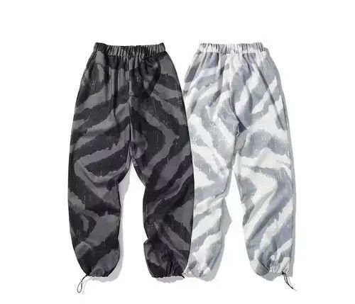 Japanese Brand 21SS Indigo Union Japan White Tie Dyed Jogger Pants Size US 31 - 3 Thumbnail