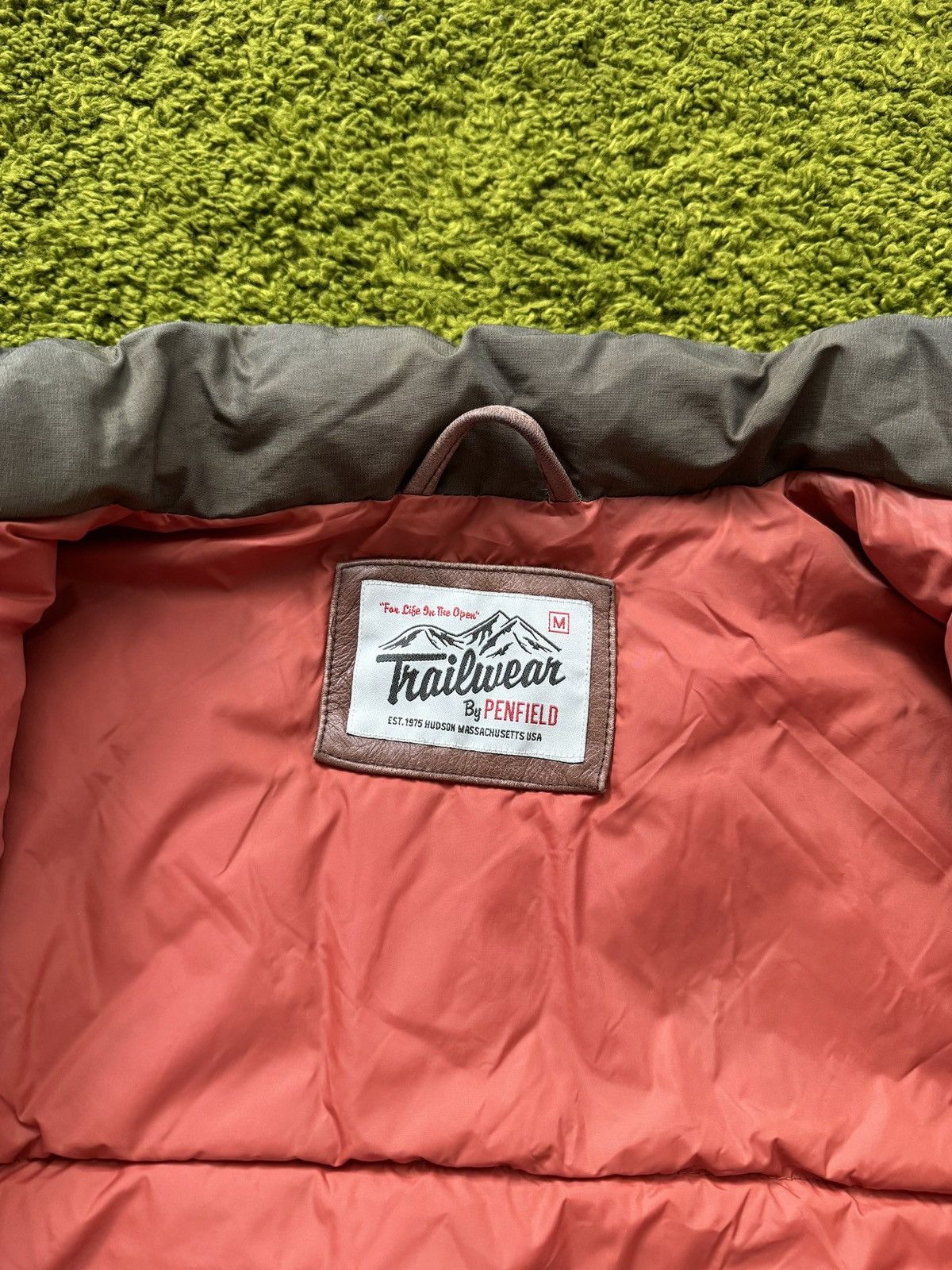 Designer × Penfield Penfield leather shoulders puffer down jacket Size US M / EU 48-50 / 2 - 4 Thumbnail