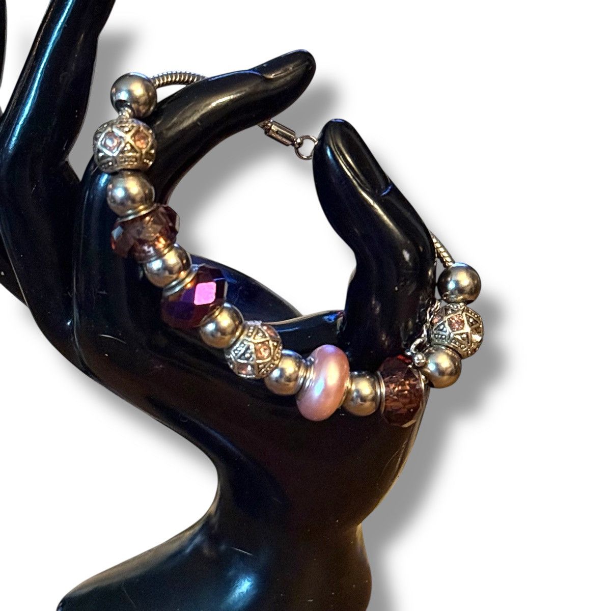 Other Dazzling Designs artisan glass sliding charm bracelet Size ONE SIZE - 3 Thumbnail