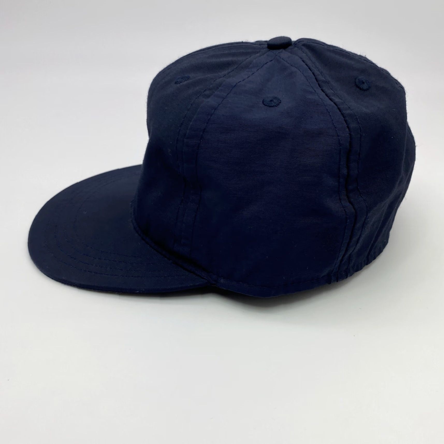 Paa VINTAGE Paa Fitted 6-Panel Baseball Cap Mens Adjustable Navy Blue Twill Lightweight Classic Size ONE SIZE - 3 Thumbnail