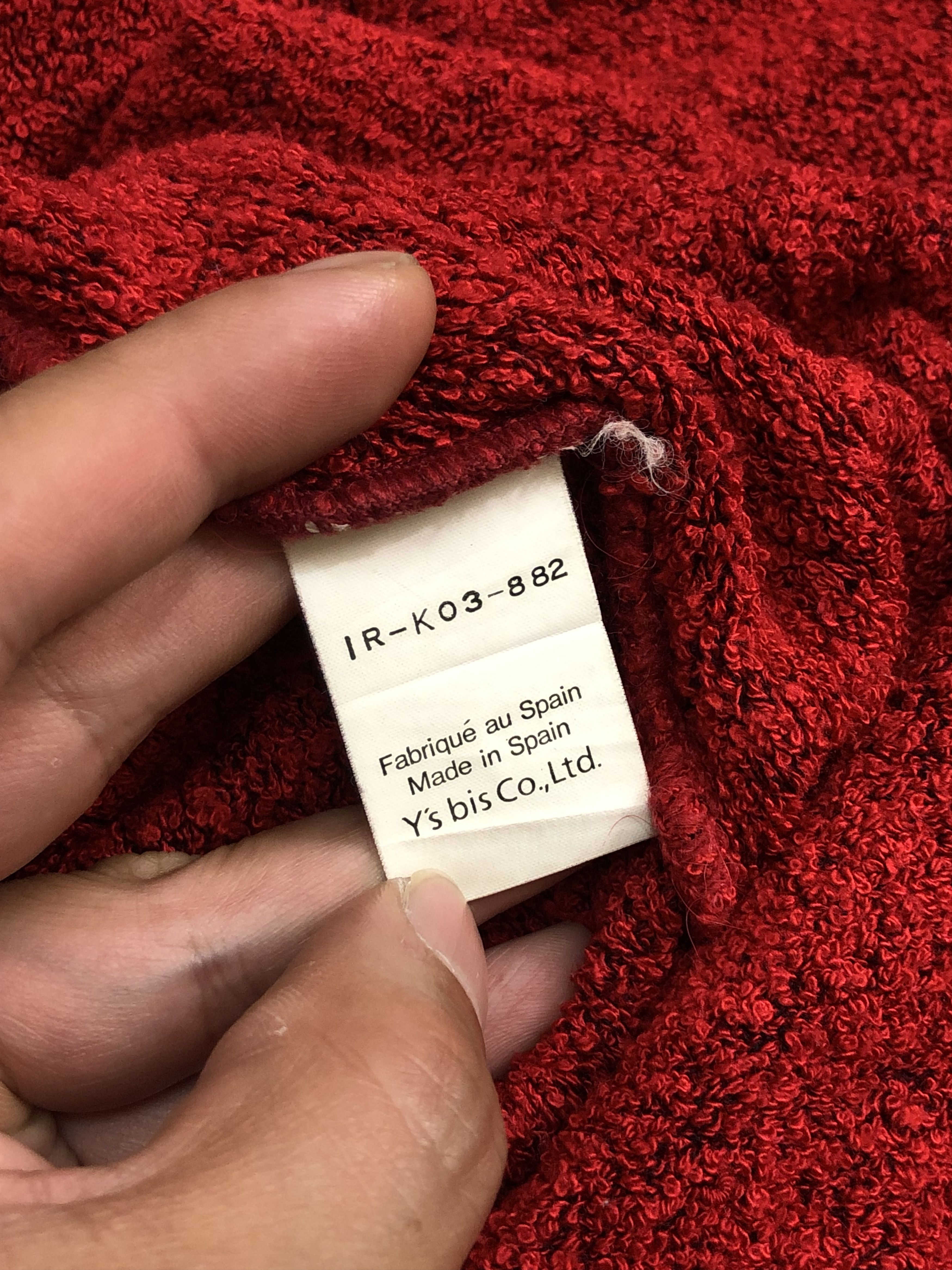 Yohji Yamamoto RARE🔥VINTAGE Y’S BIS IWISH KNIT JUMPER MADE IN SPAIN Size M / US 6-8 / IT 42-44 - 11 Thumbnail