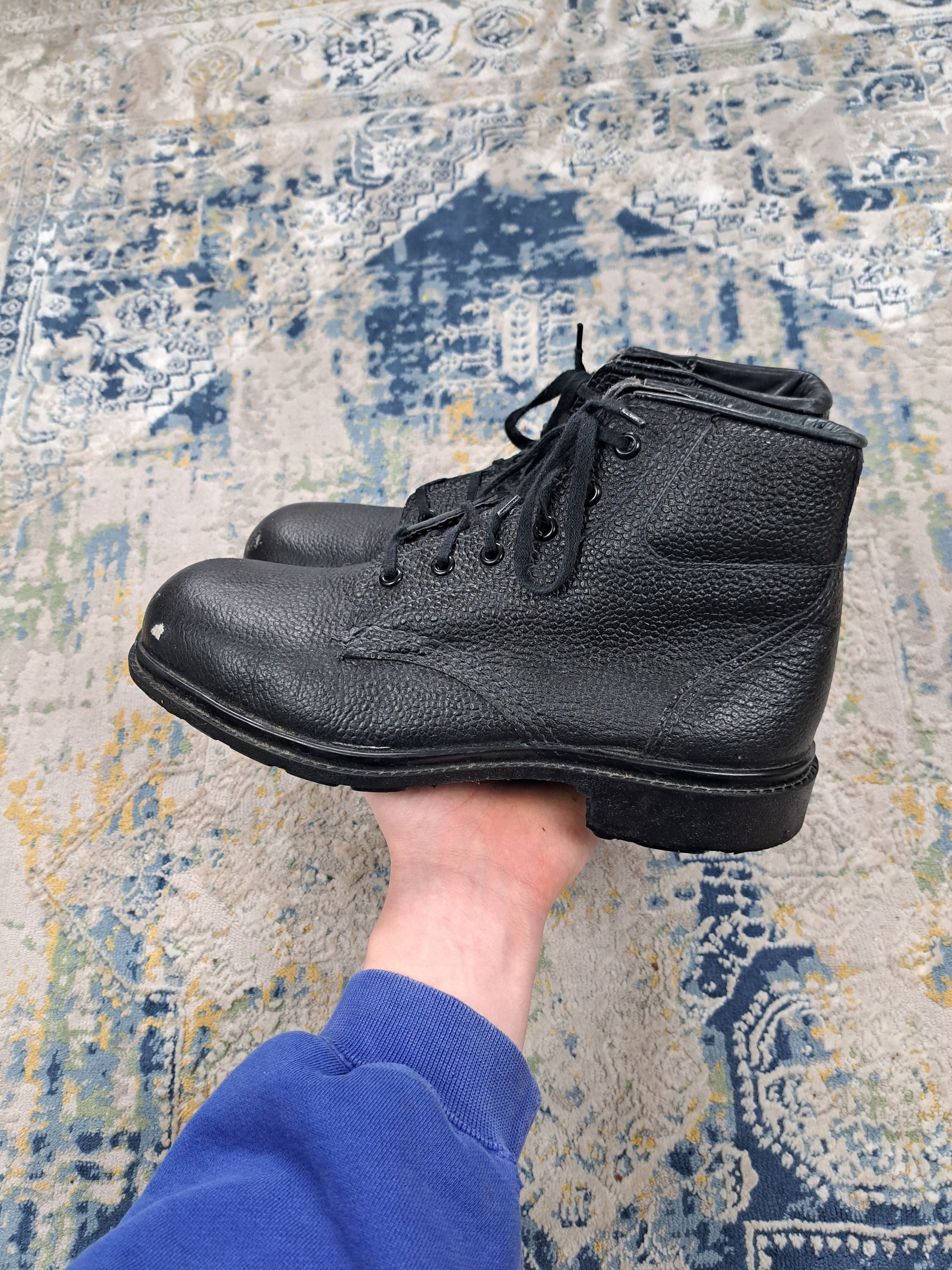 Bata Bata Industrials Leather Combat Boots Archive Military Size US 8 / EU 41 - 5 Thumbnail