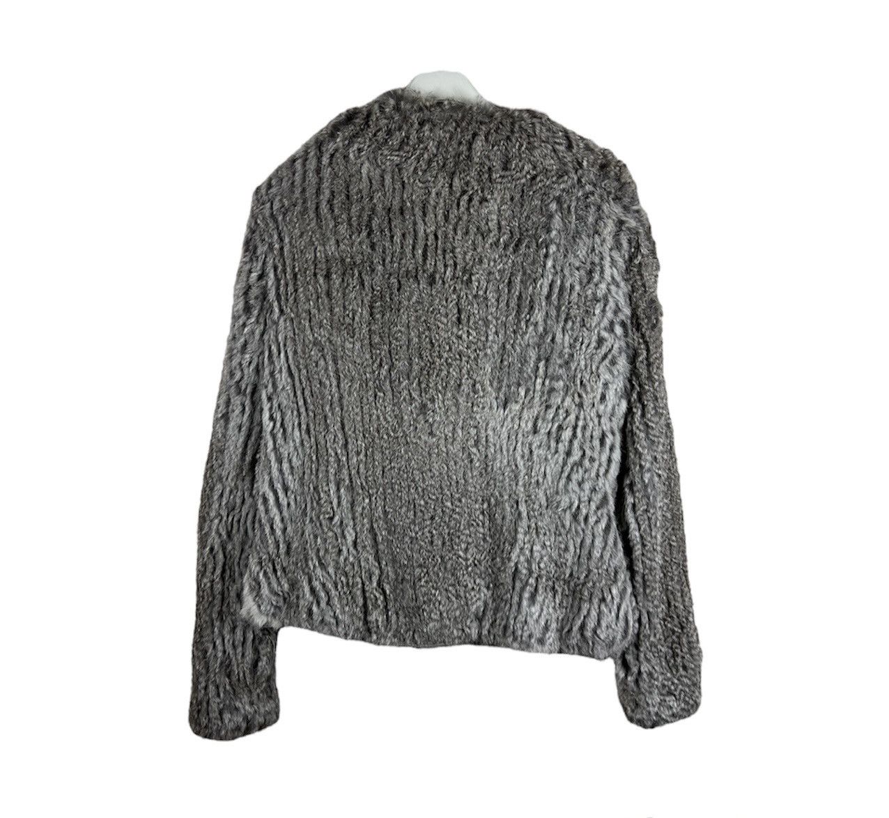 Helmut Lang Archive Helmut Lang vintage real rabbit fur cardigan jacket Size S / US 4 / IT 40 - 2 Thumbnail