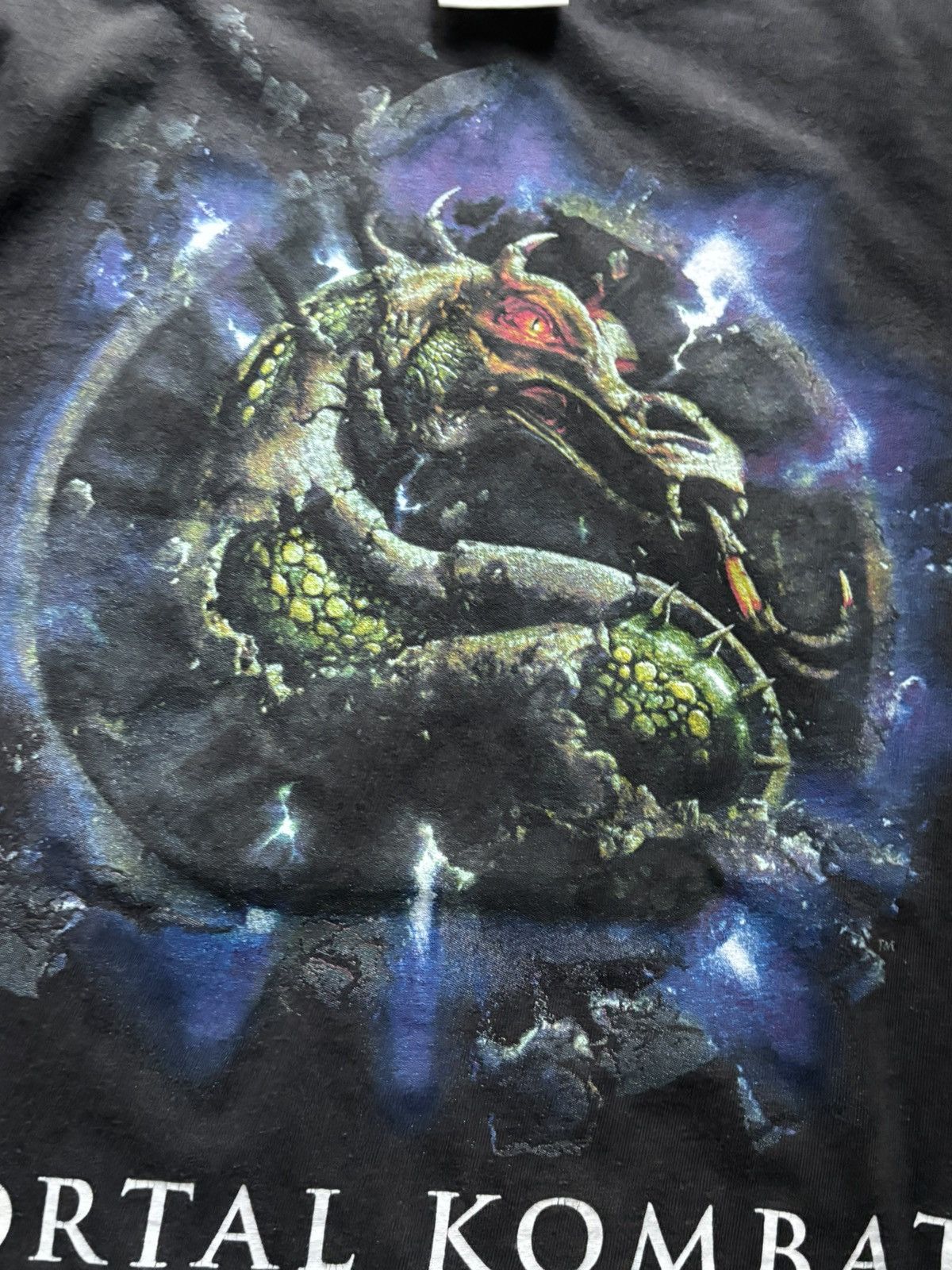 Vintage MORTAL KOMBAT ANNIHILATION VINTAGE 1997 TULTEX SHIRT Size US L / EU 52-54 / 3 - 3 Thumbnail