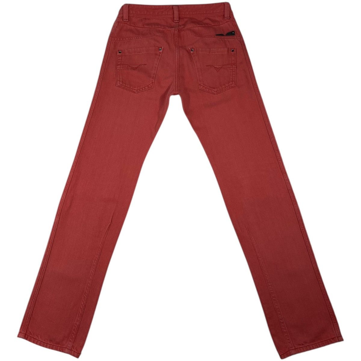 Diesel Diesel Darron Regular Slim Tapered Denim Jeans Pants Coral Size US 29 - 3 Thumbnail