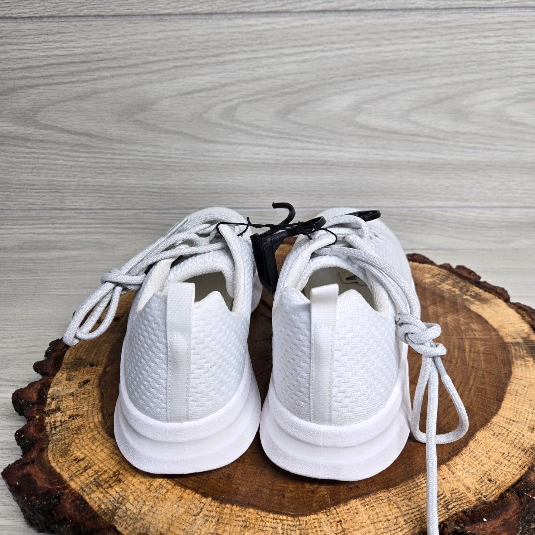Athletic Works NEW Athletic Works Sneakers Shoes Adult Womens 10 White Lifestyle Jogger NEW Size 32" / US 10 / IT 46 - 4 Thumbnail