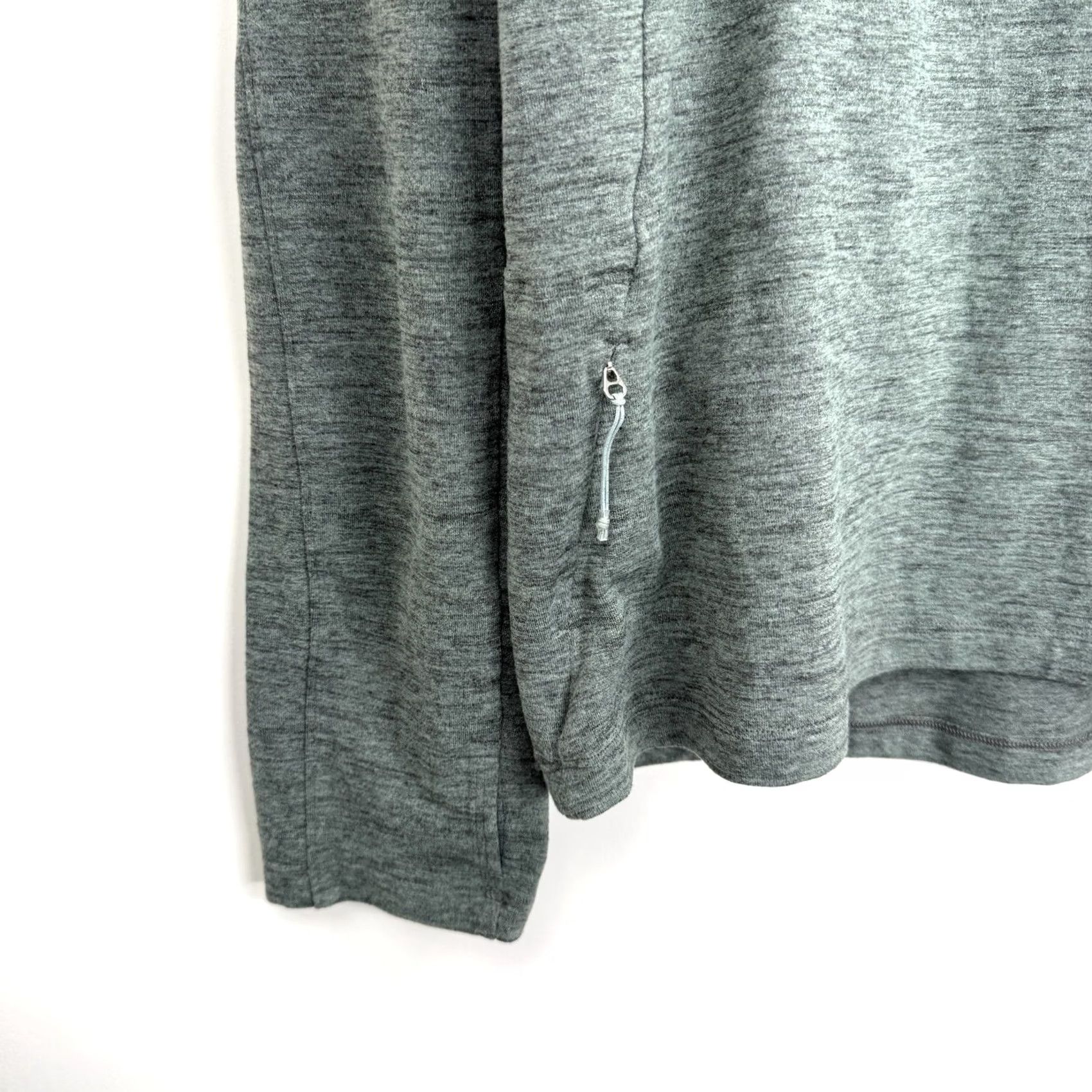 Lululemon Lululemon Half Zip Mens M Heather Green Pullover Athleisure Running Stretch Shirt Size US M / EU 48-50 / 2 - 4 Thumbnail