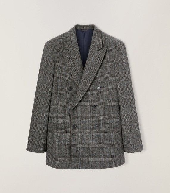 o1w1db10824 Milano Cashmere Jacket in Grey