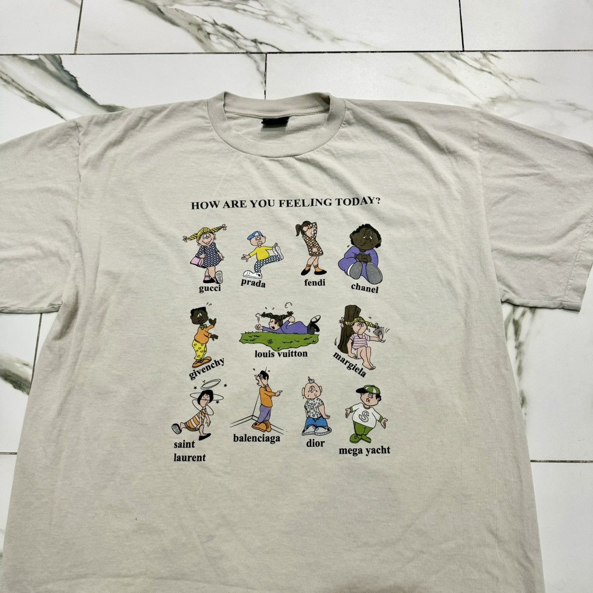Other MEGA YACHT HOW ARE YOU FEELING TEE! Size US XXL / EU 58 / 5 - 4 Thumbnail