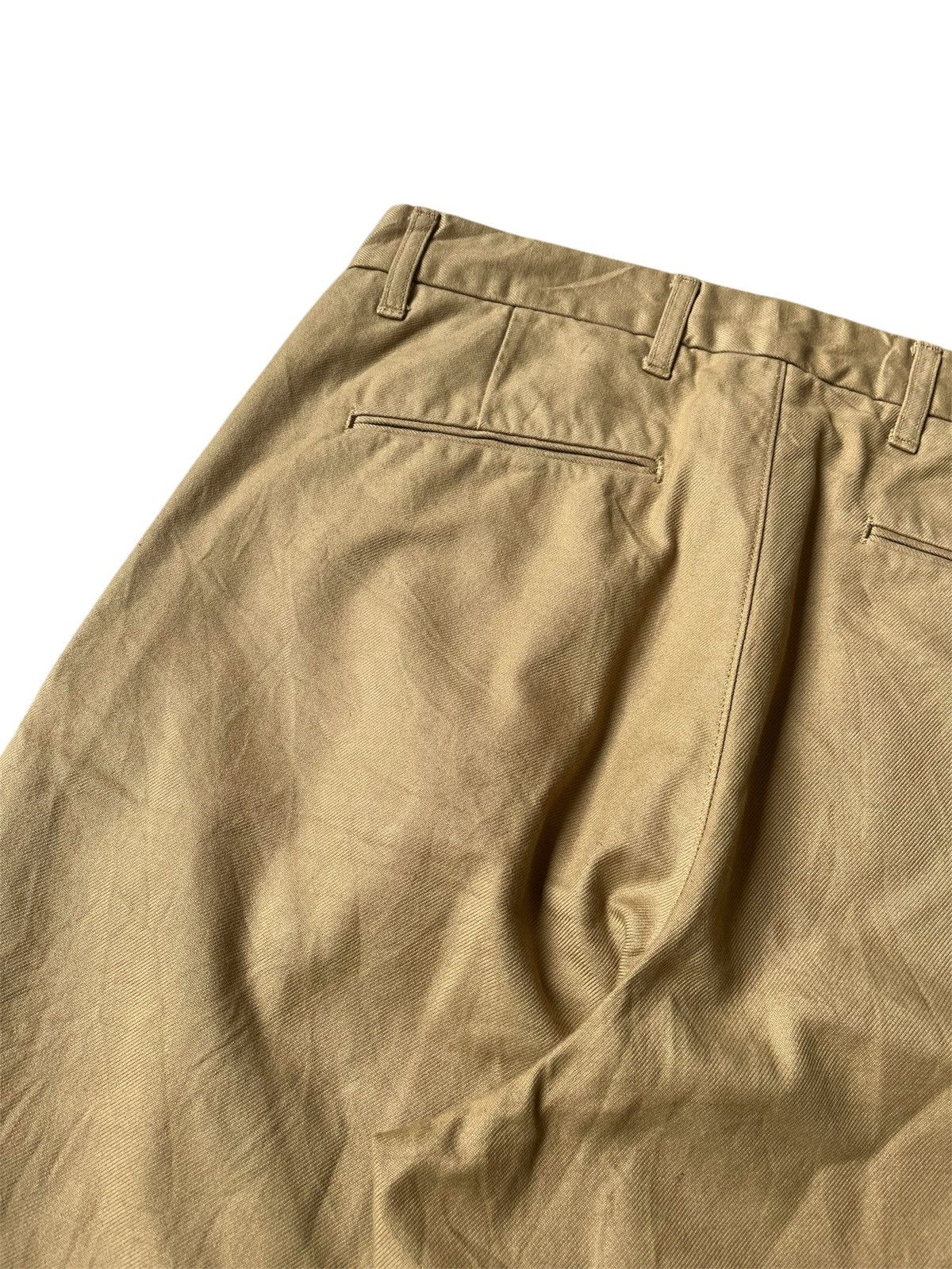 OMNIGOD Domingo Japanese Heavy Cotton Twill Trousers Size US 31 - 10 Thumbnail