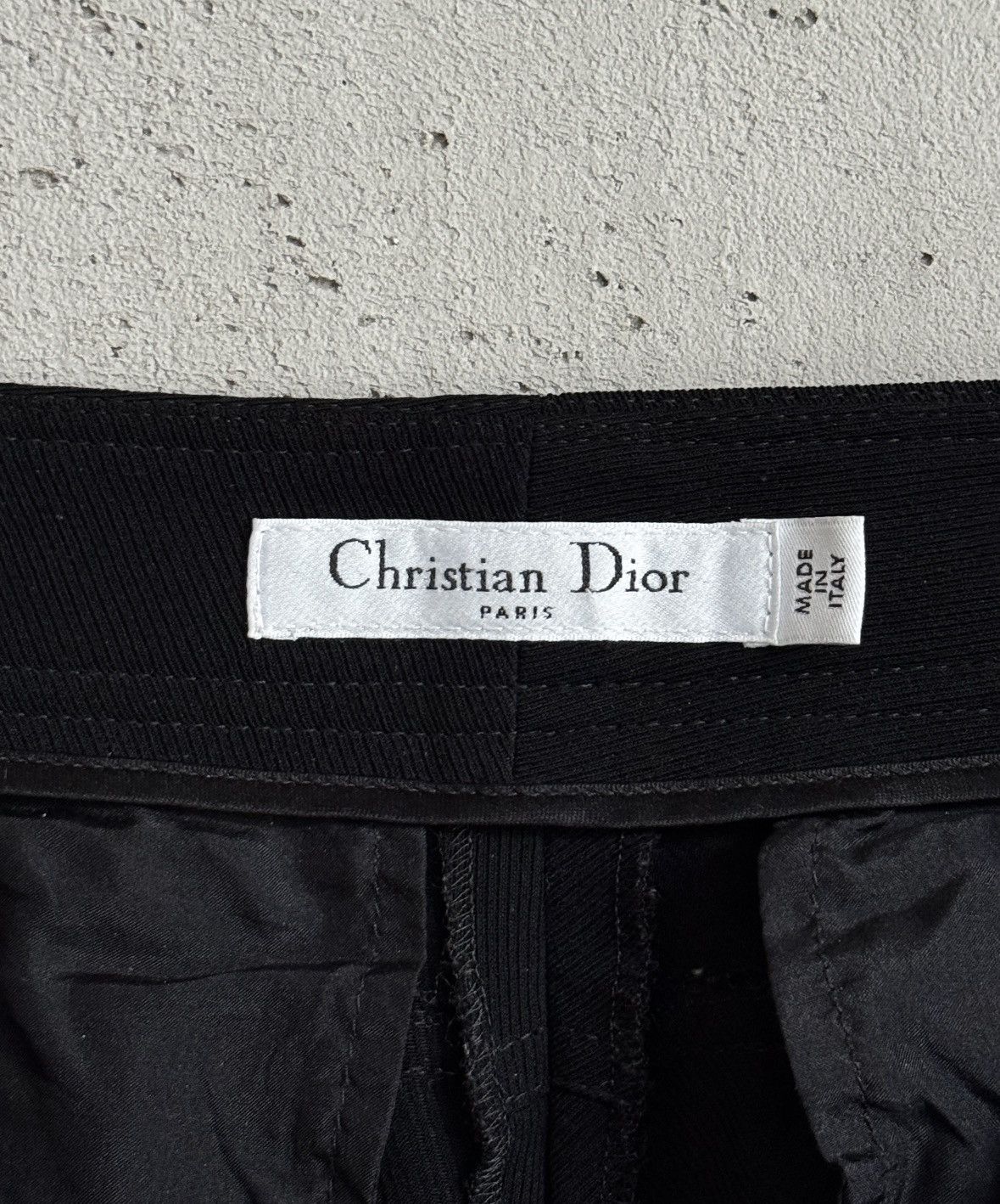 Dior Christian Dior Buttoned Ankle Wool Trousers AW11 Size 27" / US 4 / IT 40 - 7 Thumbnail