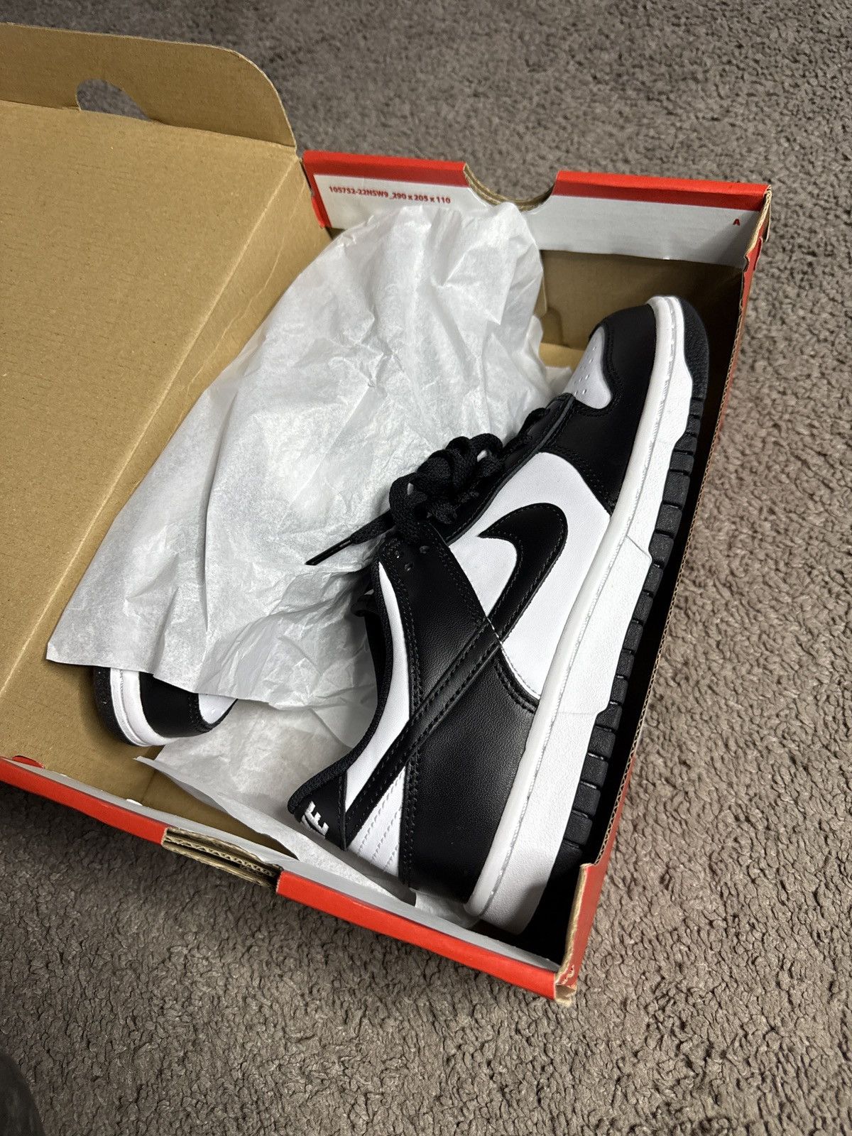 Nike Nike panda dunks Size US 6.5 / EU 39-40 - 8 Thumbnail