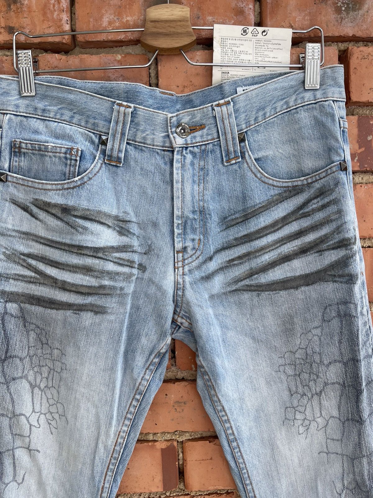 semanticdesign Very Rare Vintage Brand Semantic Design Flared Jeans 2000s Size US 32 / EU 48 - 2 Thumbnail