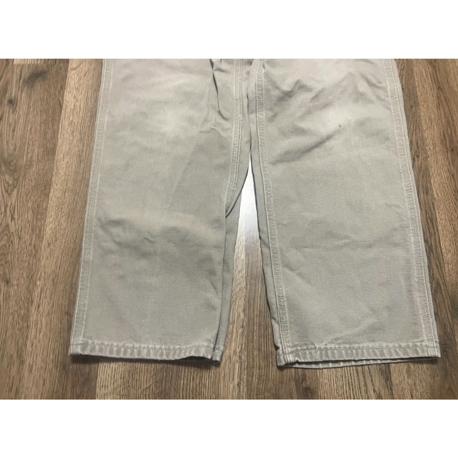 Carhartt VINTAGE Carhartt Pants Mens 33 Brown Cargo Pants Pockets Regular 30.5in Inseam Navy? Size US 33 - 3 Thumbnail