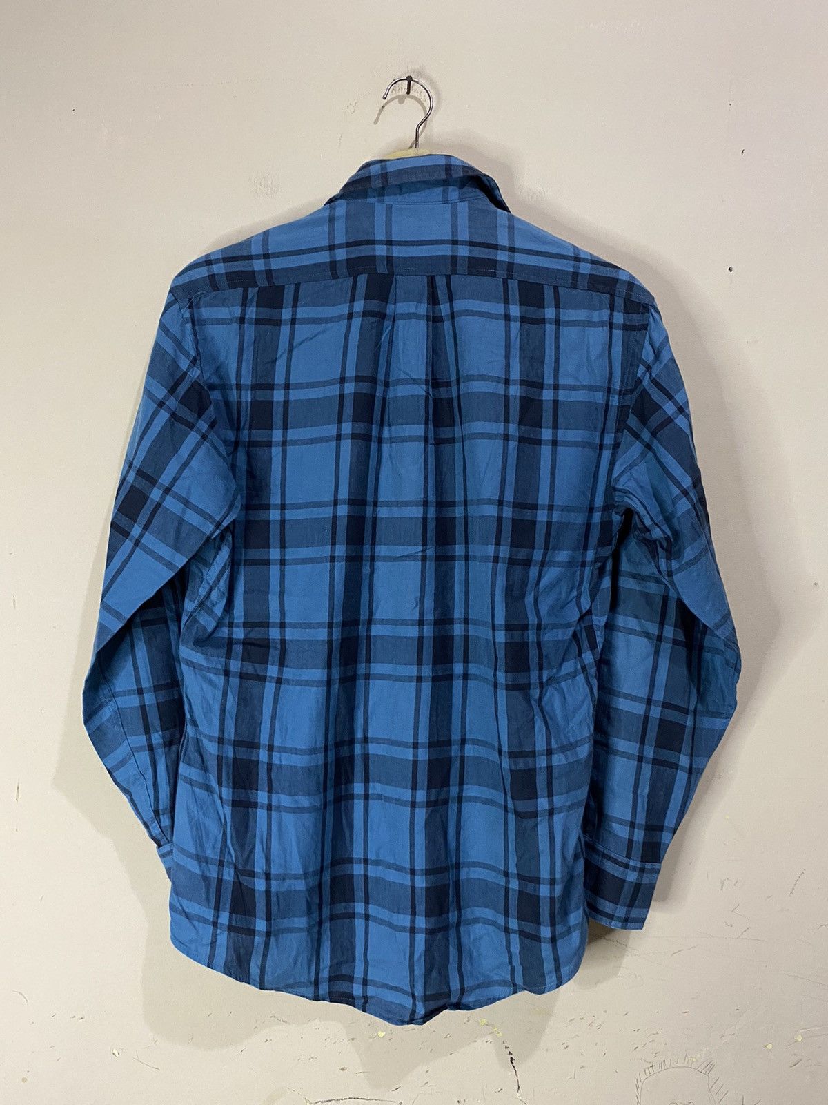 Saint Laurent Paris Vintage Yves Saint Laurent Checkered Plaid Button Shirt Size US S / EU 44-46 / 1 - 8 Thumbnail