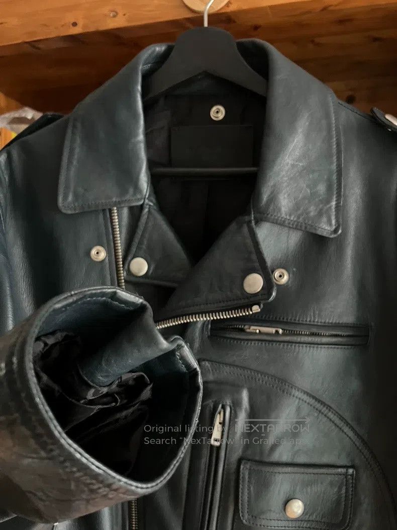 Givenchy Givenchy Calfskin biker leather jacket Size US M / EU 48-50 / 2 - 2 Thumbnail