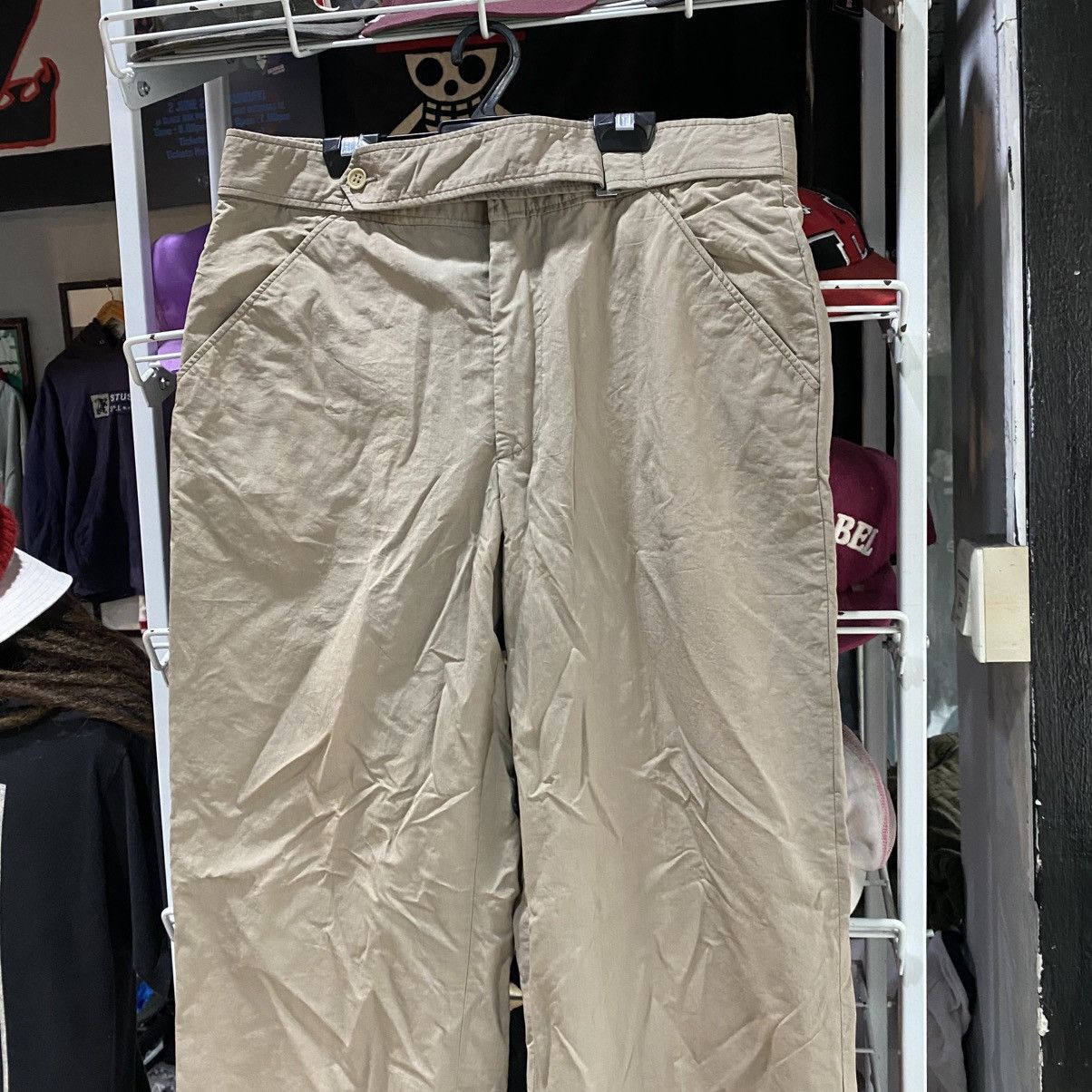 Giorgio Armani Vintage Giorgio Armani Beige Casual Pants Baggy Size US 34 / EU 50 - 3 Thumbnail