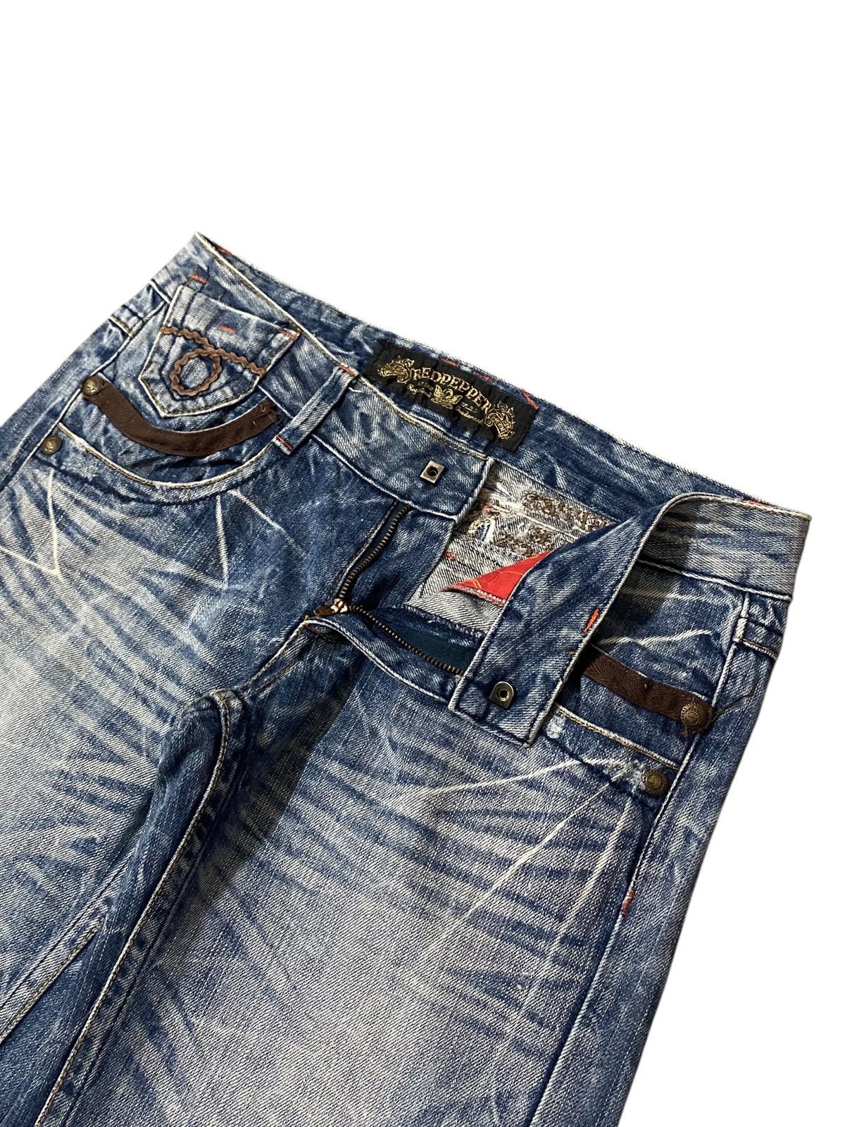 Other Red Pepper Red Label Low Waist Baggy Jeans Size US 32 / EU 48 - 10 Thumbnail