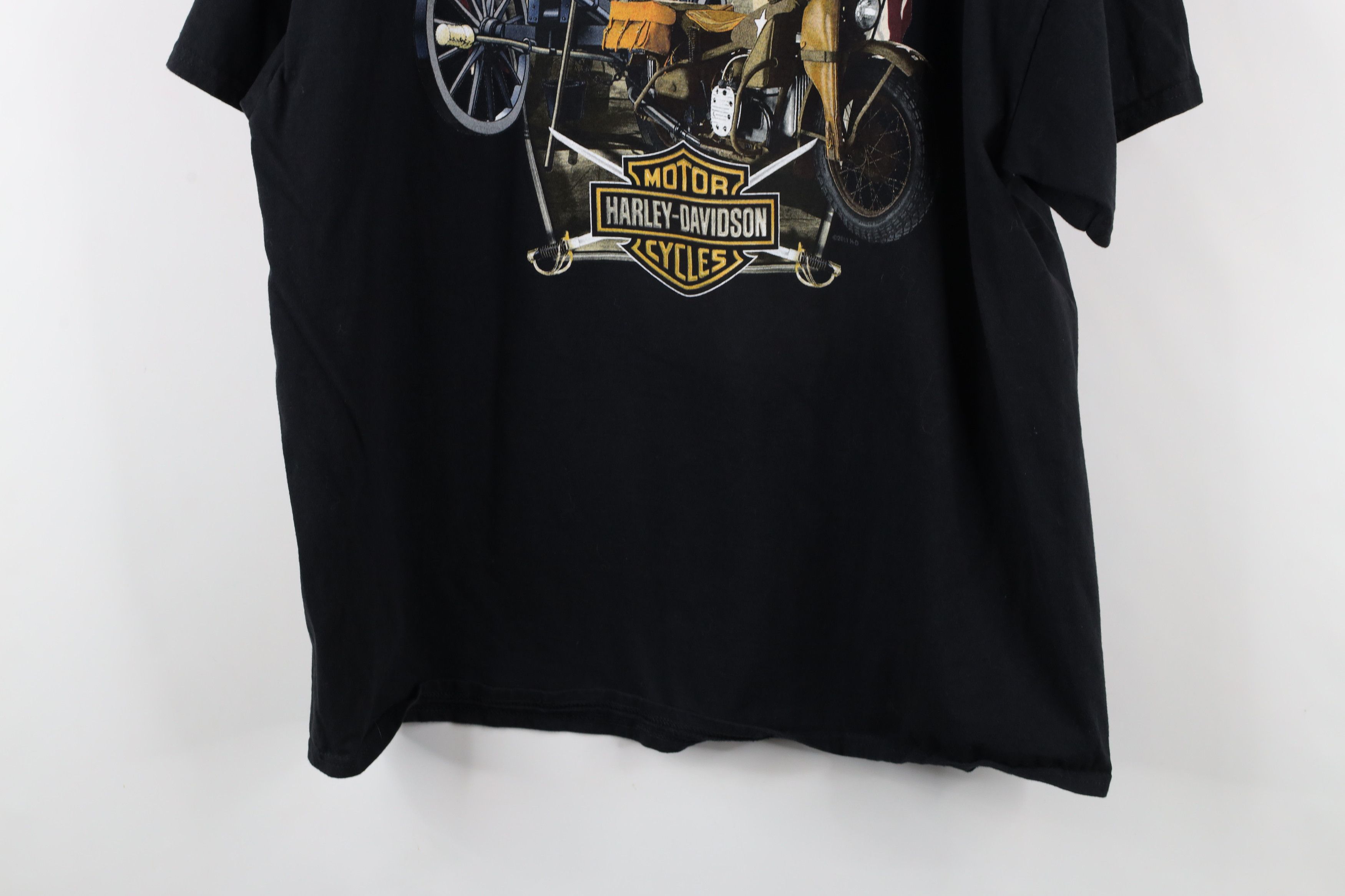Harley Davidson × Vintage Vintage Y2K Harley Davidson Out Sturgis T-Shirt Black Cotton Size US XL / EU 56 / 4 - 15 Thumbnail