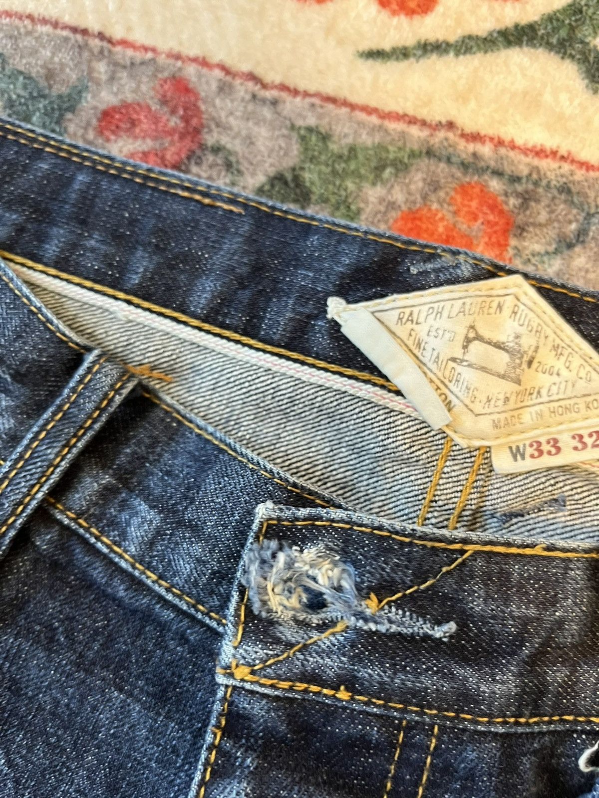 Rugby Ralph Lauren Ralph Lauren Rugby Selvedge Denim Size US 33 - 11 Thumbnail