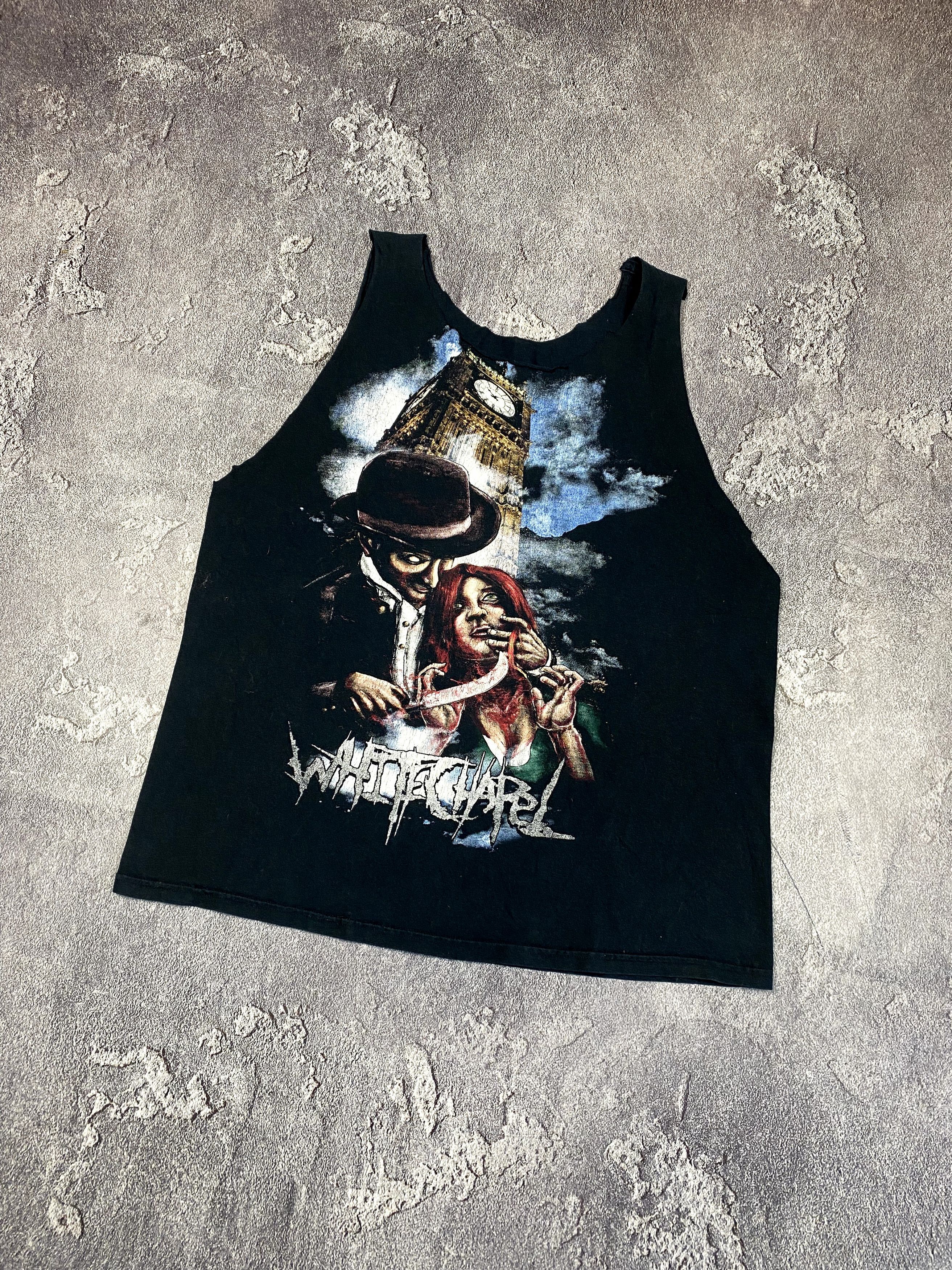 20471120 × Band Tees × If Six Was Nine Whitechapel Sleeveless Shirt Gothic Deathcore Band Merch Size US XL / EU 56 / 4 - 3 Thumbnail
