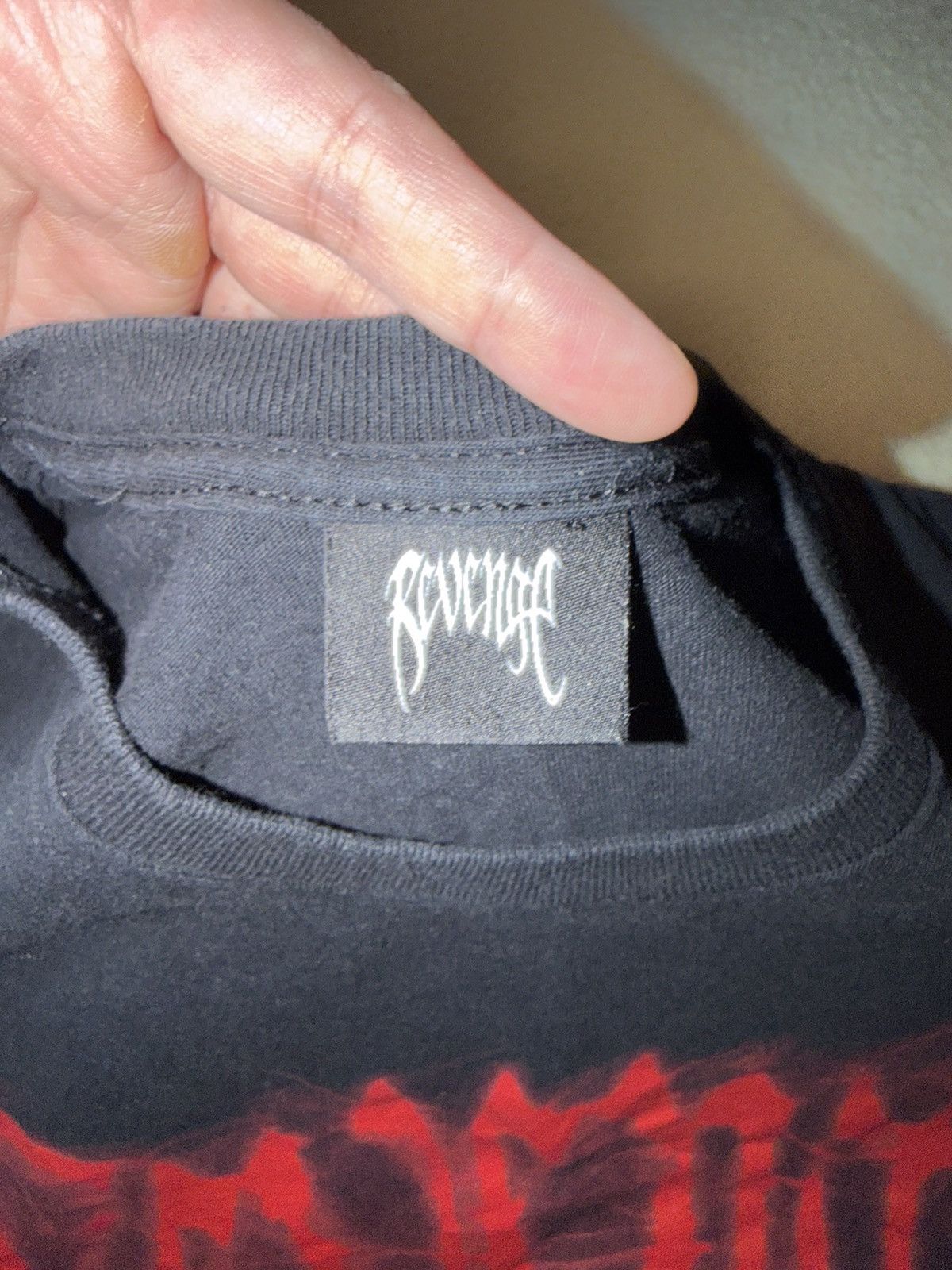 Revenge Revenge red smoke tee Size US XL / EU 56 / 4 - 3 Thumbnail