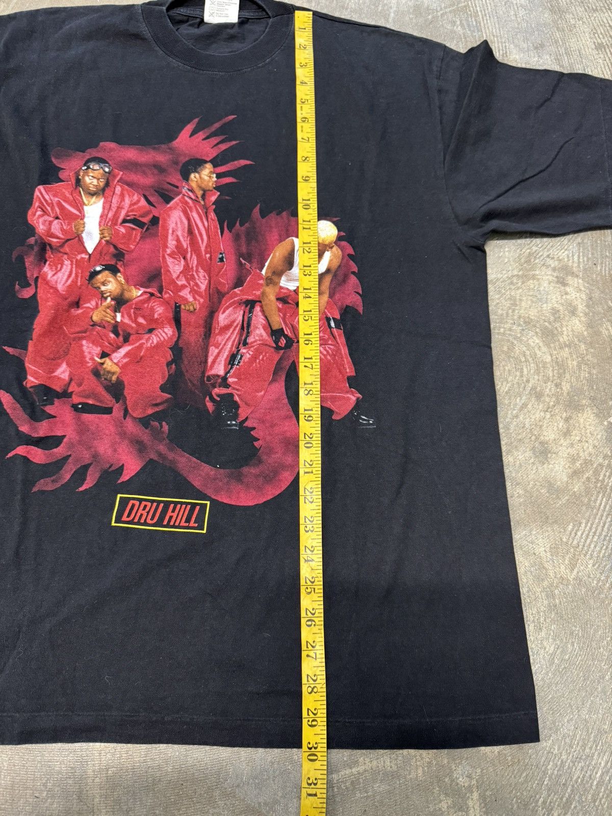 Rap Tees × Vintage Vintage 90s 1990s Dru Hill Enter The Dru Album Promo T-Shirt Size US XL / EU 56 / 4 - 9 Thumbnail