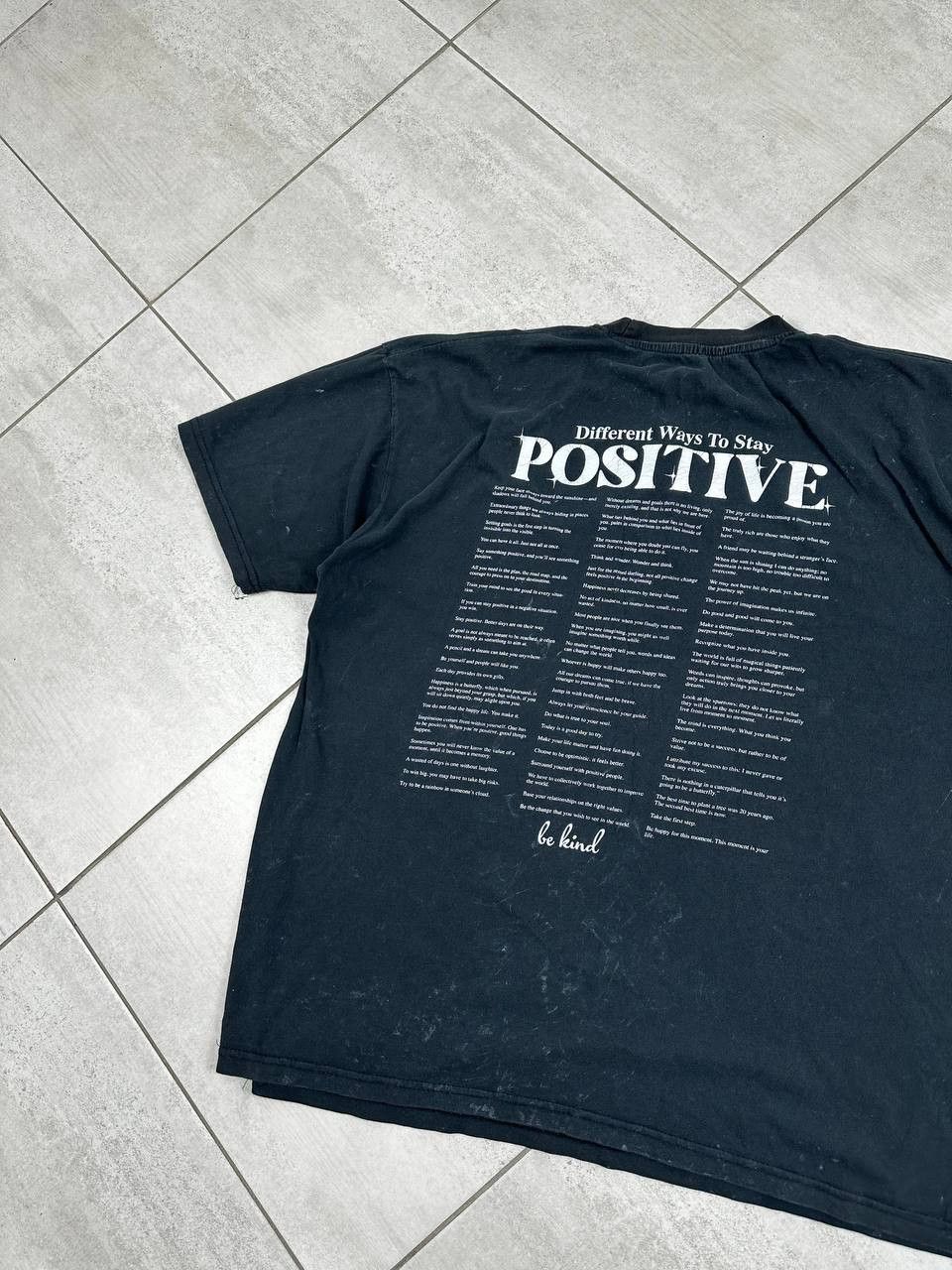 Vintage Distressed Ways To Stay Positive Humor Vintage T Shirt Size US XL / EU 56 / 4 - 2 Thumbnail