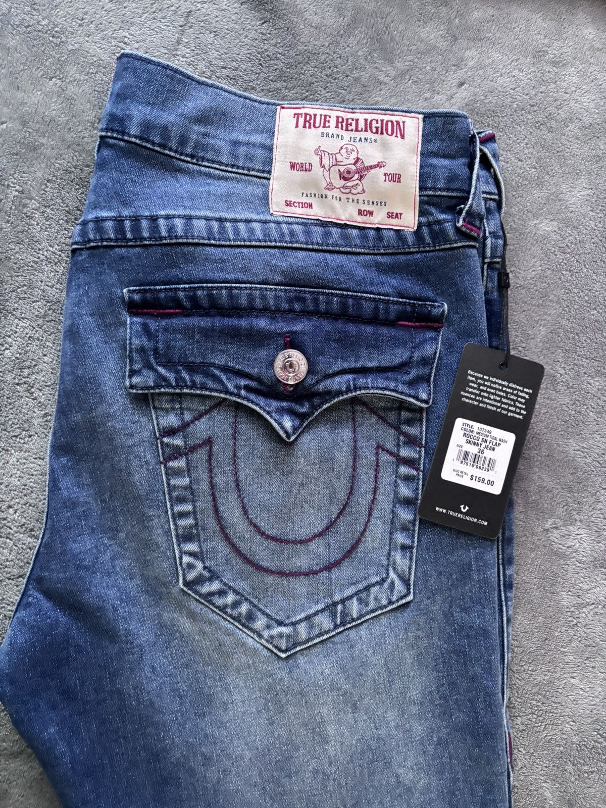 True Religion True Religion Skinny Jeans Size US 36 / EU 52 - 6 Thumbnail