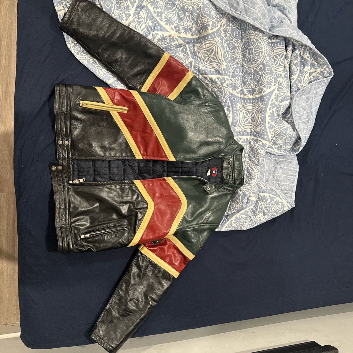 Paul Smith Vintage Moto leather jacket Size US L / EU 52-54 / 3 - 3 Thumbnail
