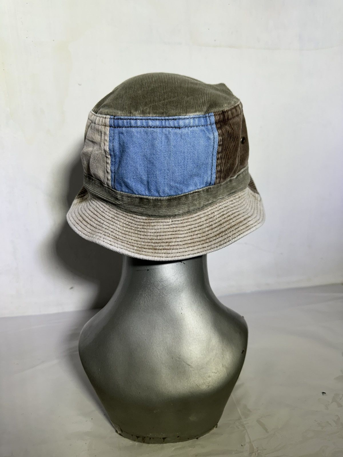 Kapital Kapital Colorblock Patchwork Bucket hats Size ONE SIZE - 4 Thumbnail