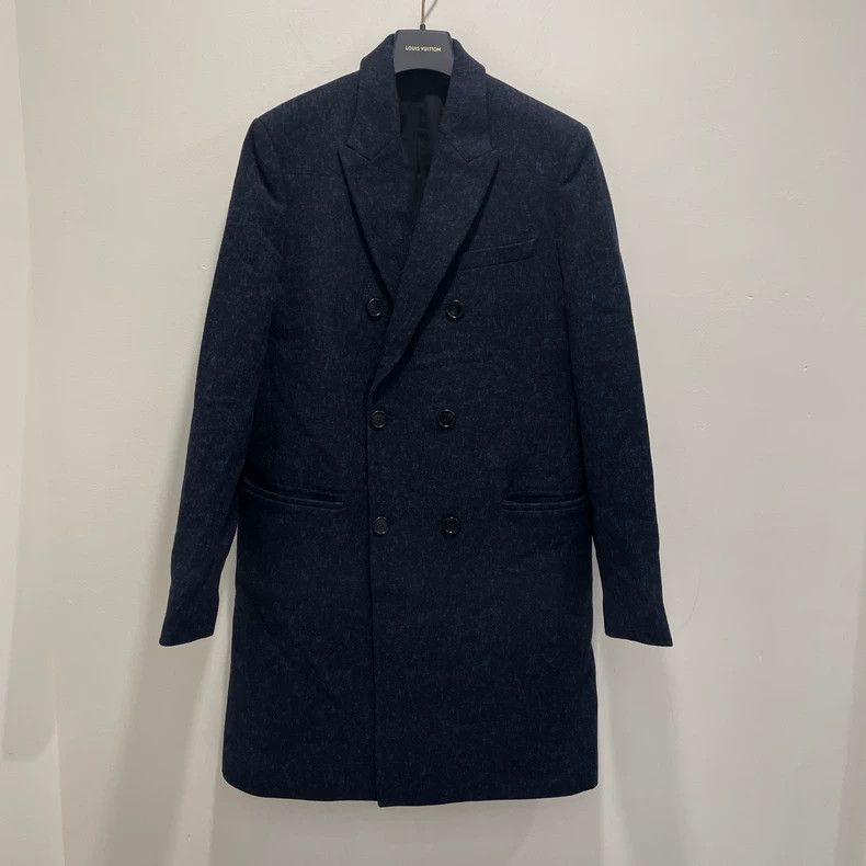 Dior Dior Dark blue cashmere coat 2501-Nextarrow Size US M / EU 48-50 / 2 - 1 Thumbnail