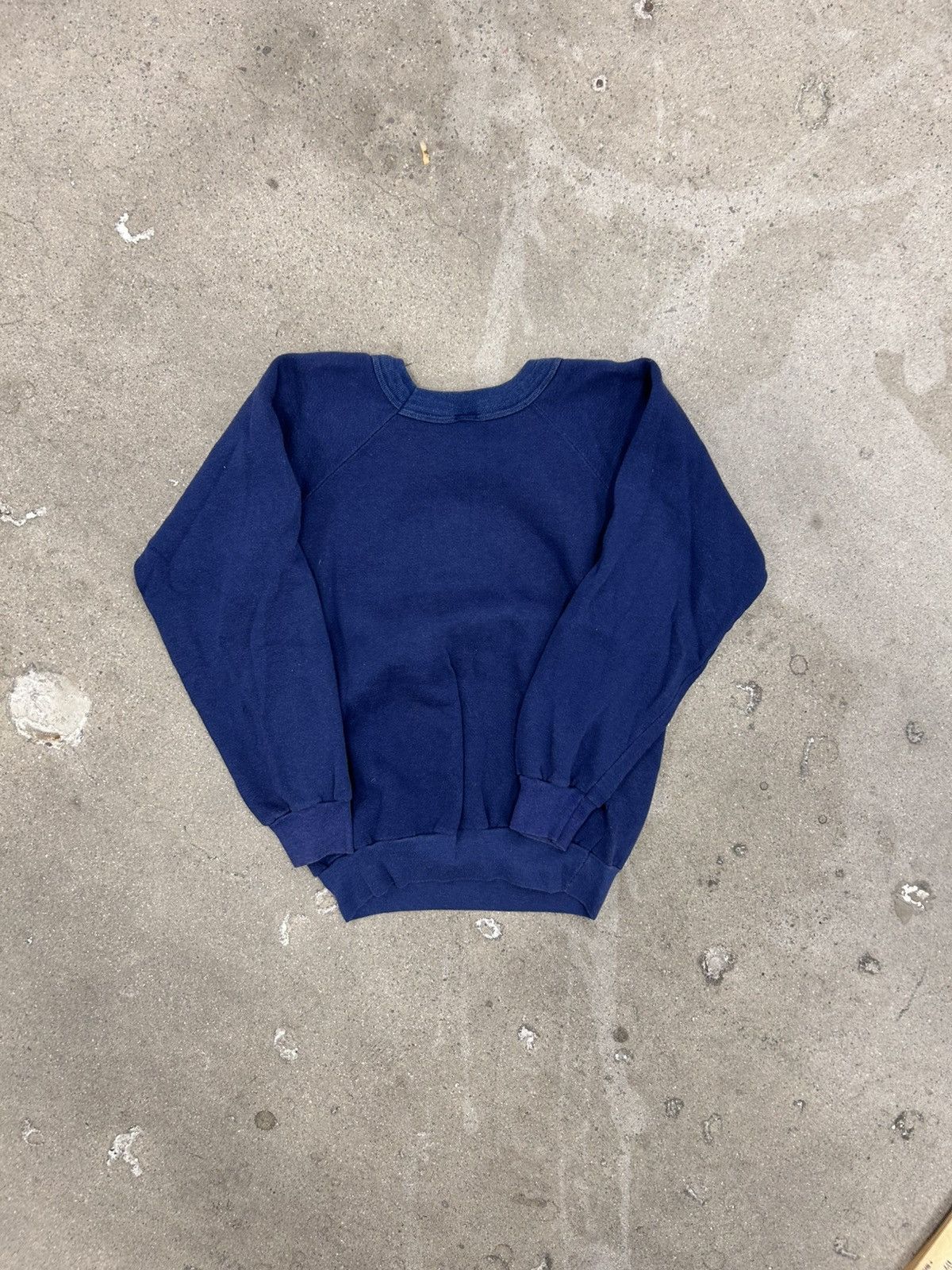 Vintage Vintage Mustangs 80s Raglan Crewneck Navy Size US S / EU 44-46 / 1 - 2 Thumbnail