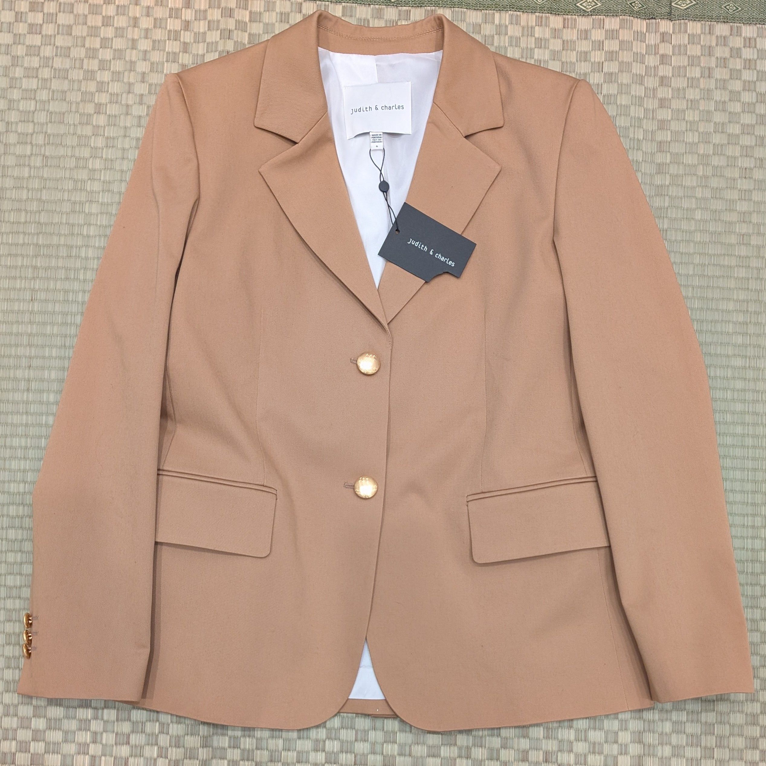 Other NWT Judith & Charles Cotton Dax Jacket Made in Portugal Size M / US 6-8 / IT 42-44 - 1 Thumbnail