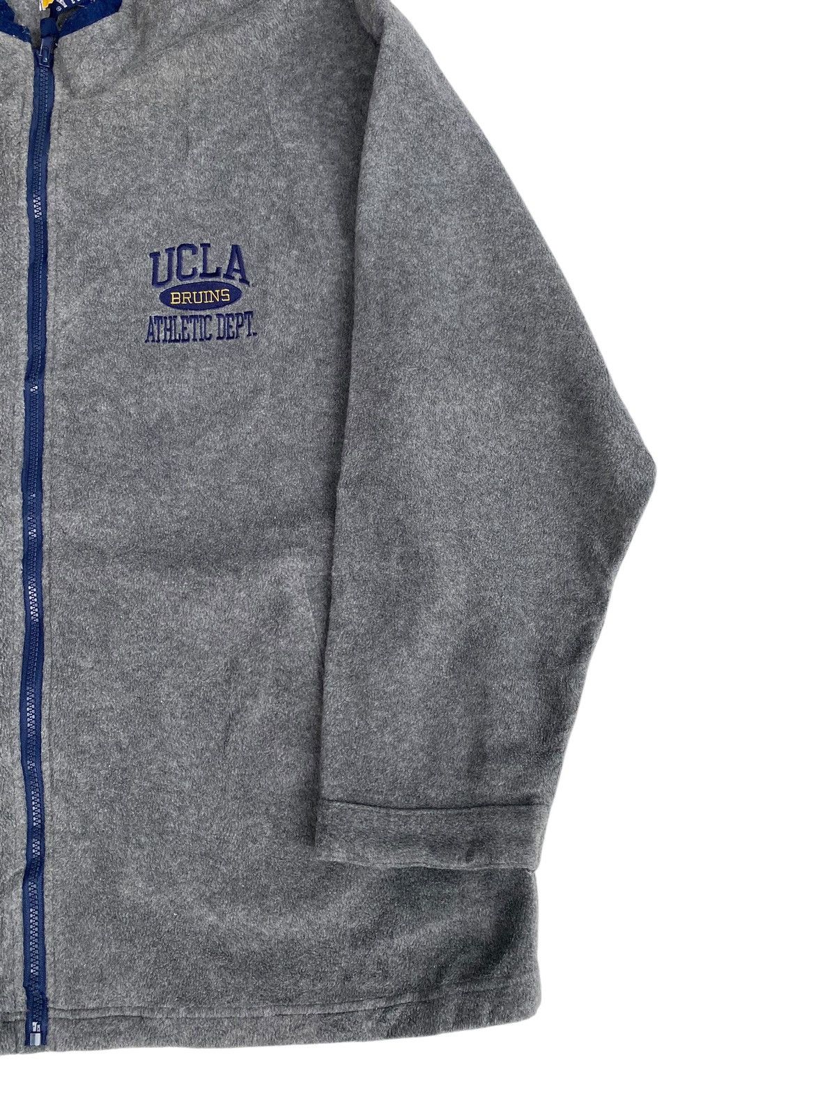 Vintage Vtg UCLA Fleece Jacket Size US XL / EU 56 / 4 - 4 Thumbnail