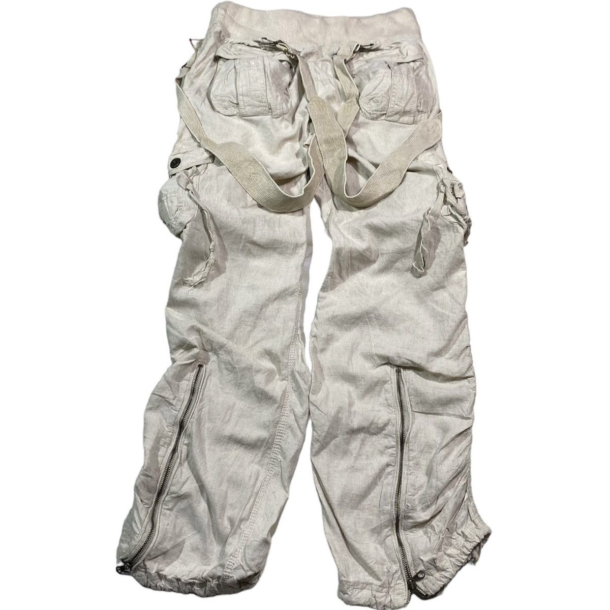 Japanese Brand NEED GONE 🔥GOA PARACHUTE SUSPENDERS FLARE CARGO