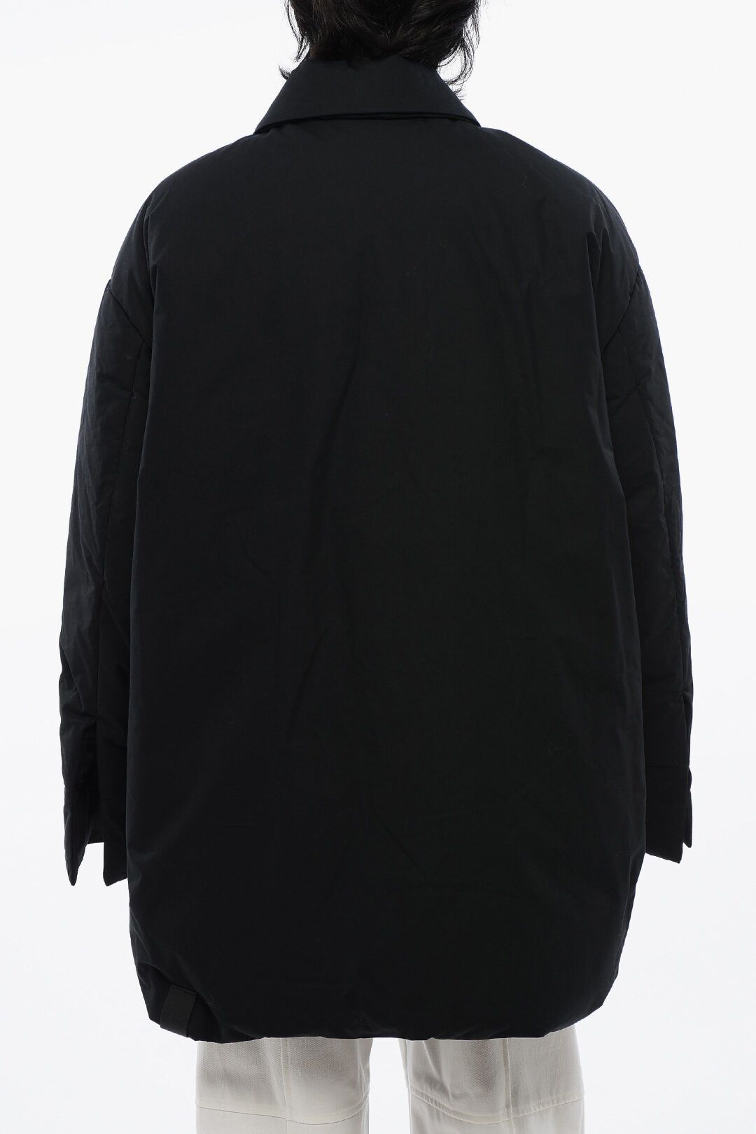 Jil Sander og1mm0625 Zip Closure Down Jacket in Black Size US XL / EU 56 / 4 - 2 Thumbnail
