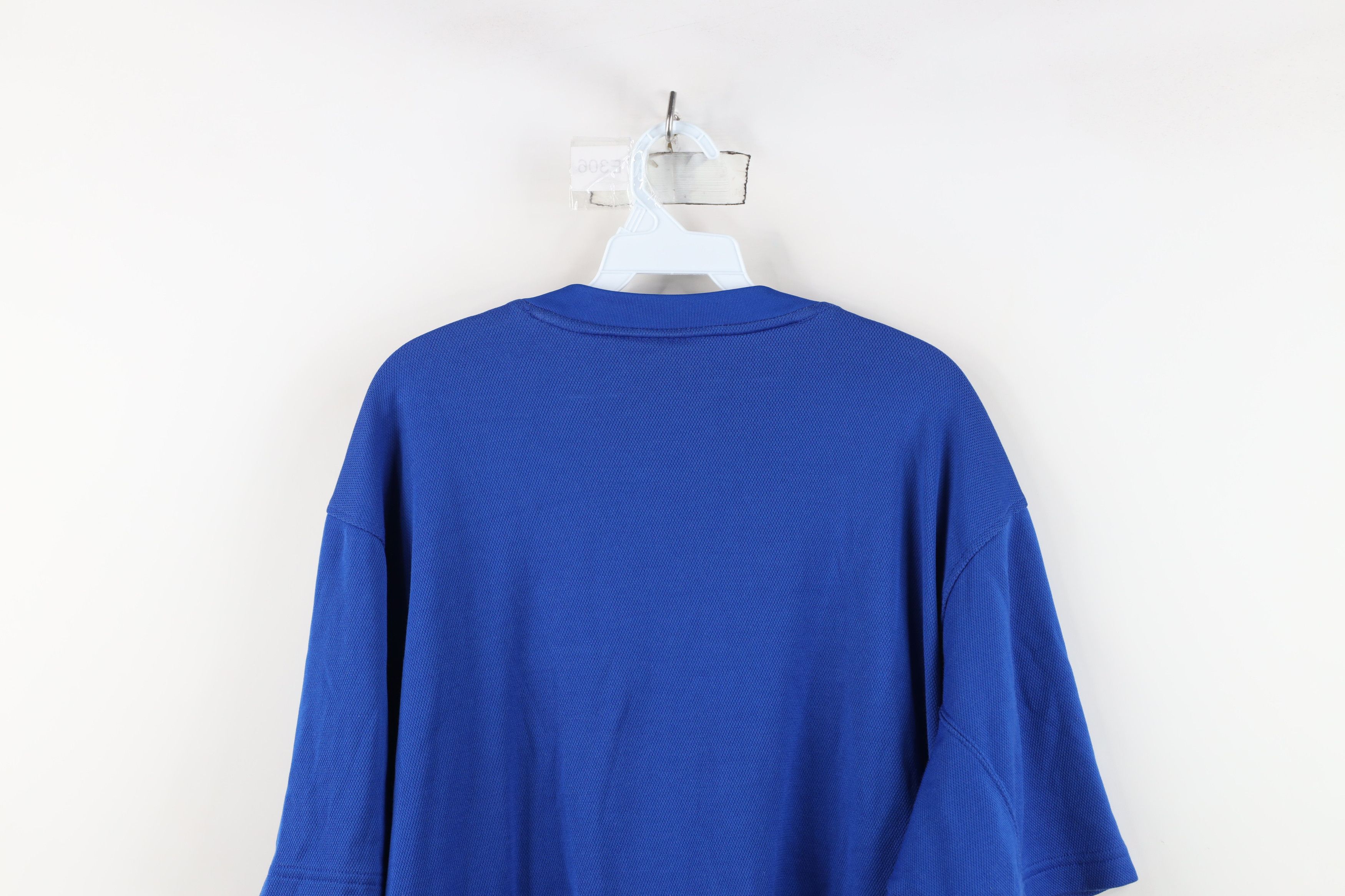 Champion Vintage 90s Champion Knit Short Sleeve Jersey T-Shirt Blue Size US XL / EU 56 / 4 - 13 Thumbnail