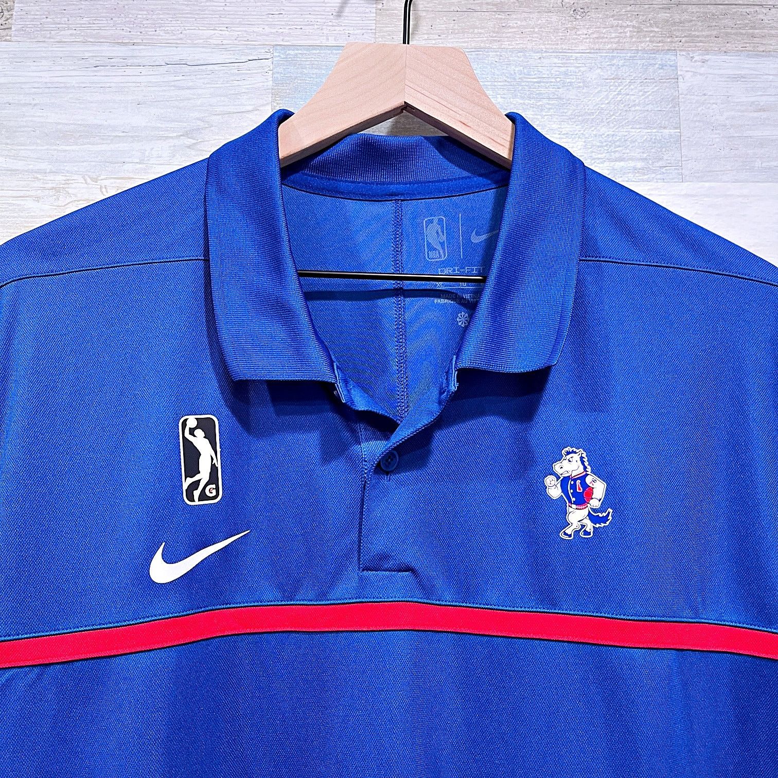 NBA × Nike Delaware Blue Coats NBA G League Nike Polo Shirt Blue Men XL Size US XL / EU 56 / 4 - 2 Thumbnail