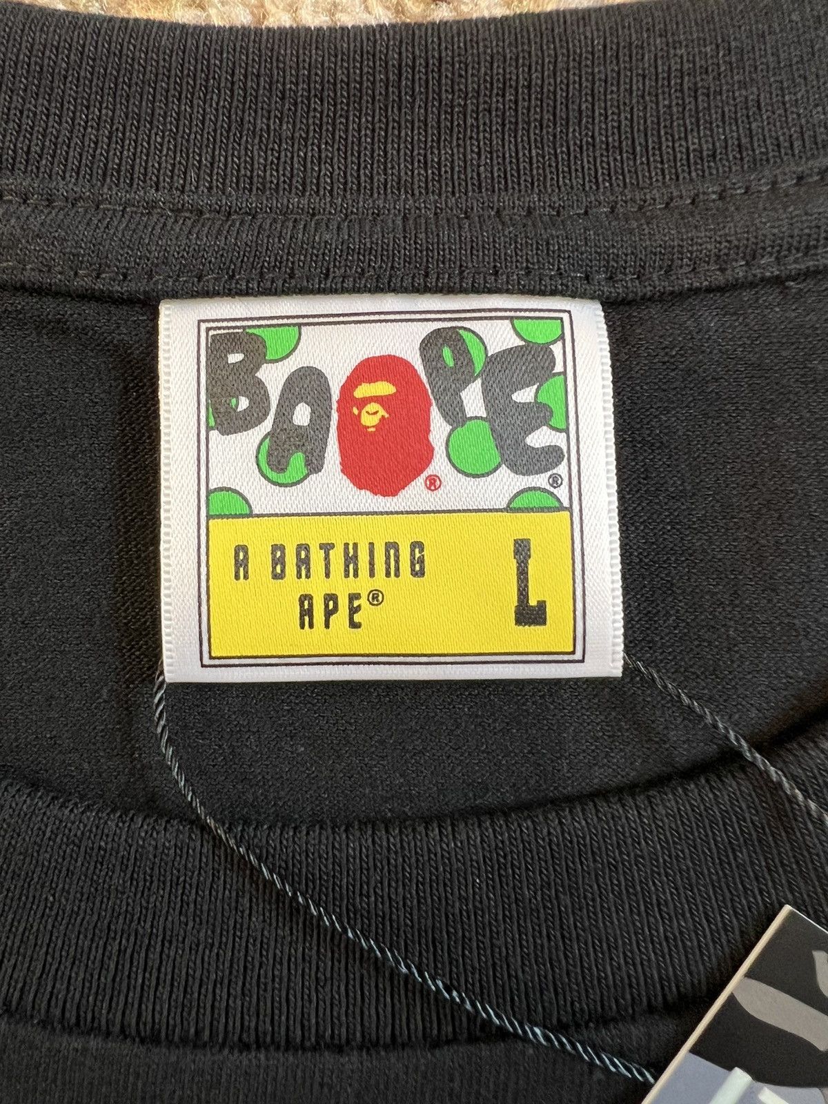 Bape Bape Space Camo Ape Face Tee Size US L / EU 52-54 / 3 - 11 Thumbnail