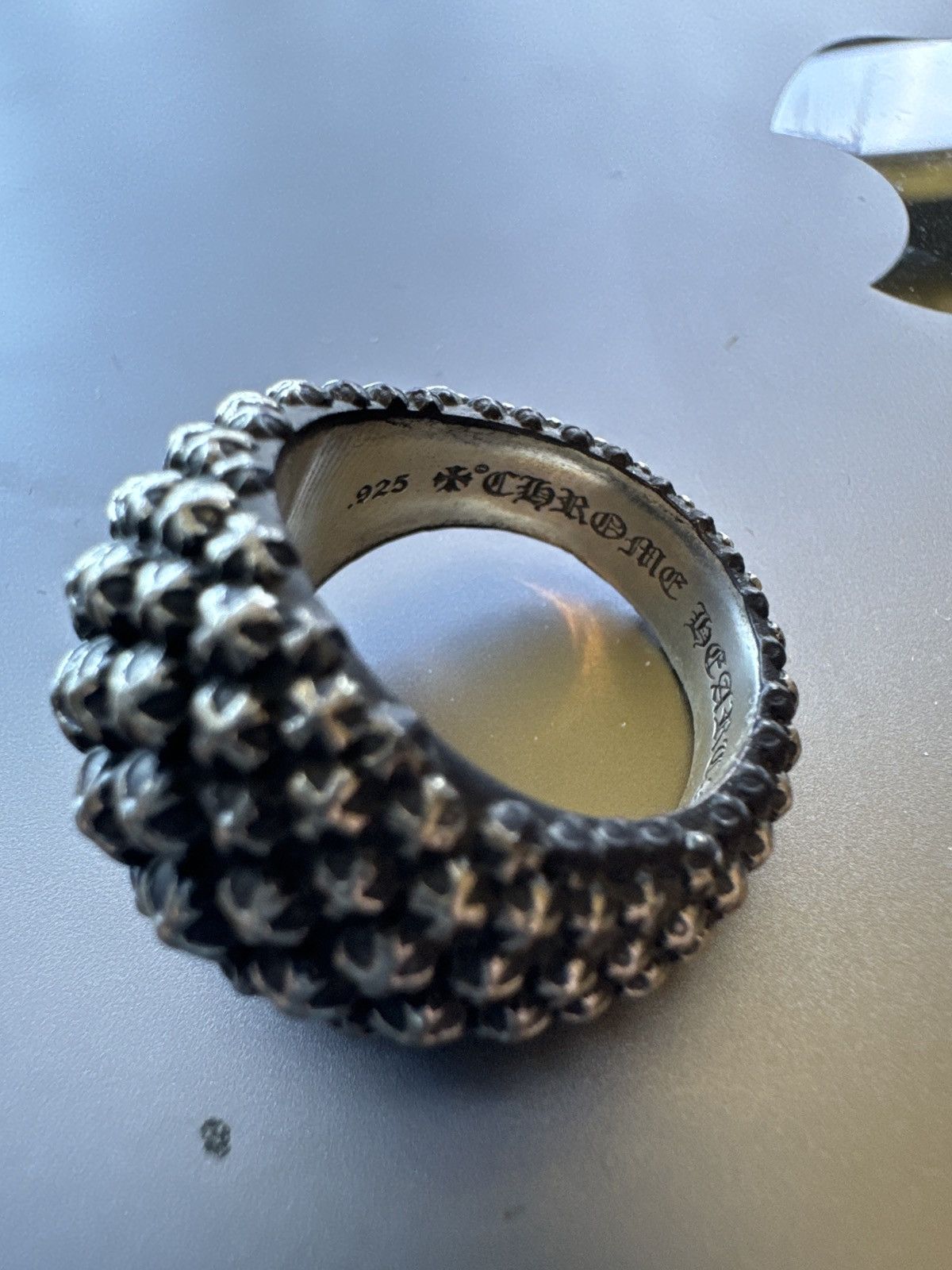 Chrome Hearts Multi cross ball ring Size ONE SIZE - 6 Thumbnail