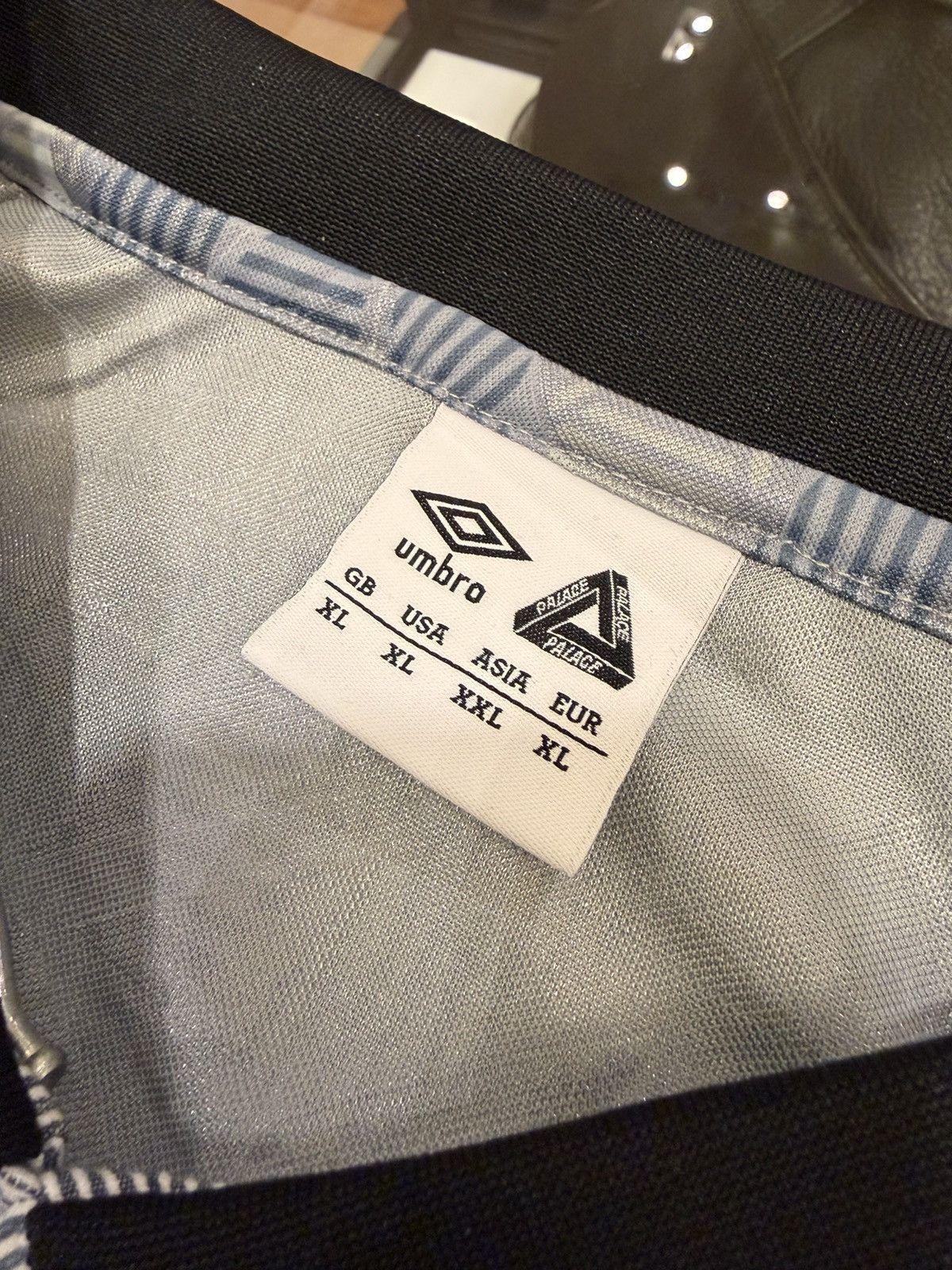 Palace × Umbro Palace x Umbro Fw22 Classic Jersey - Flint Stone Size US XL / EU 56 / 4 - 3 Thumbnail