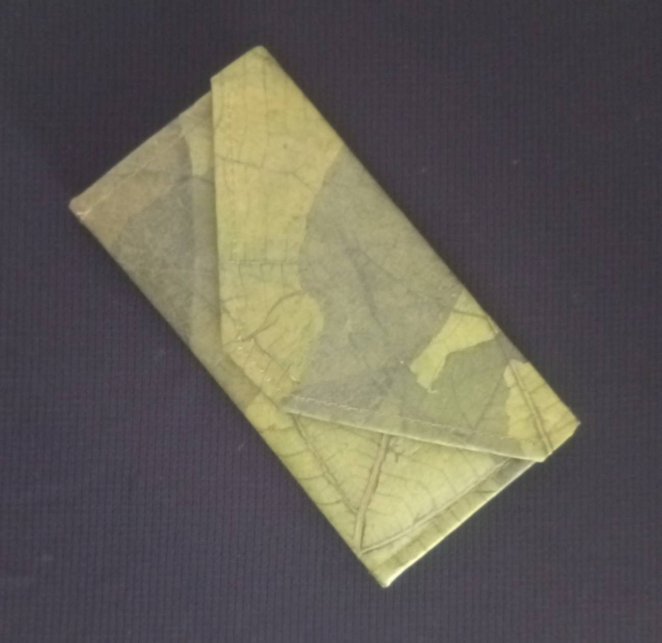 Other ECO-FRIENDLY ENVELOP WALLET VEGAN LEATHER REAL LEAF LEATHER Size ONE SIZE - 1 Thumbnail