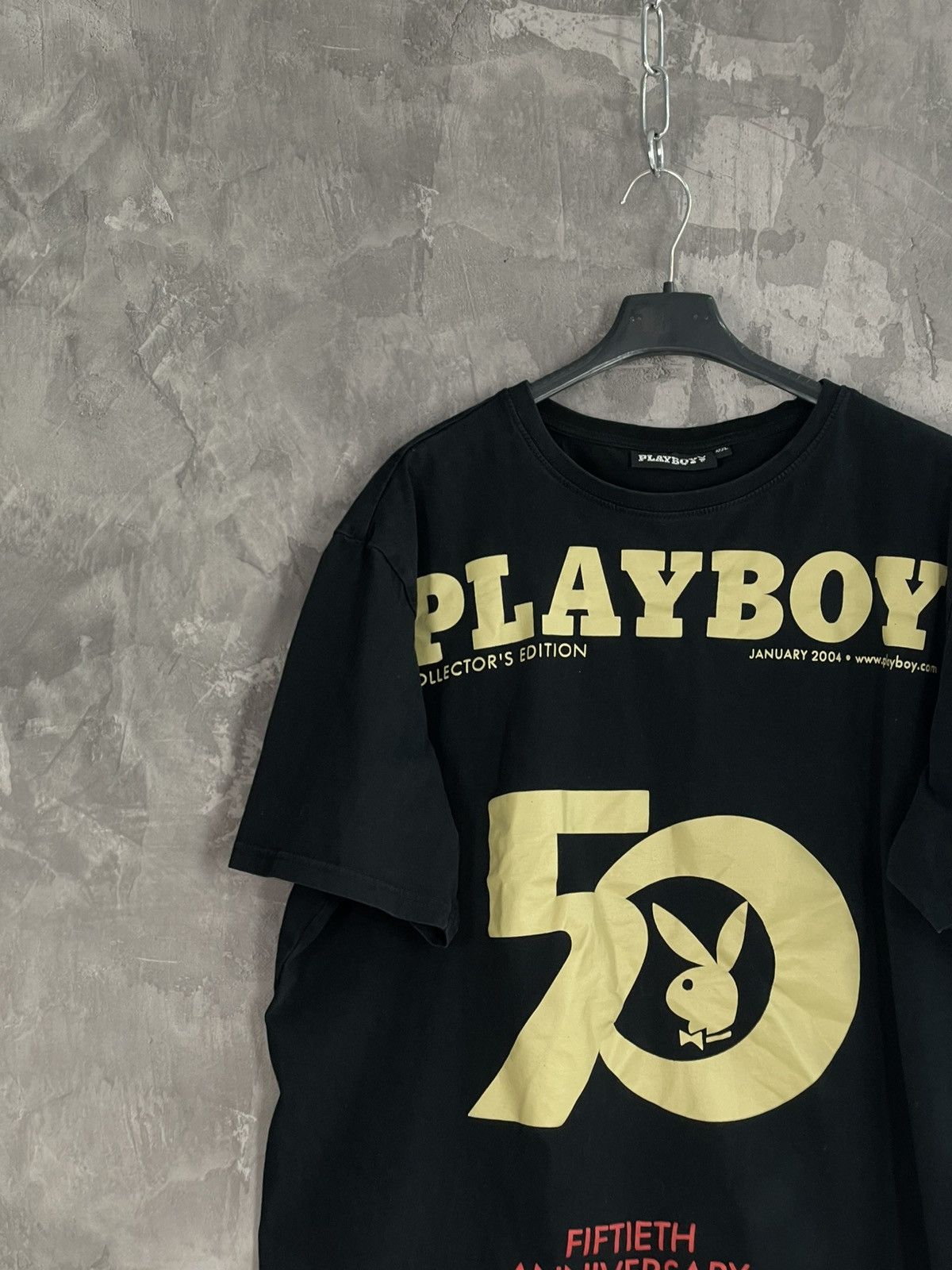 Designer × Playboy × Vintage Y2K Glamour Playboy Magazine Promo T shirt Size US XXL / EU 58 / 5 - 3 Thumbnail