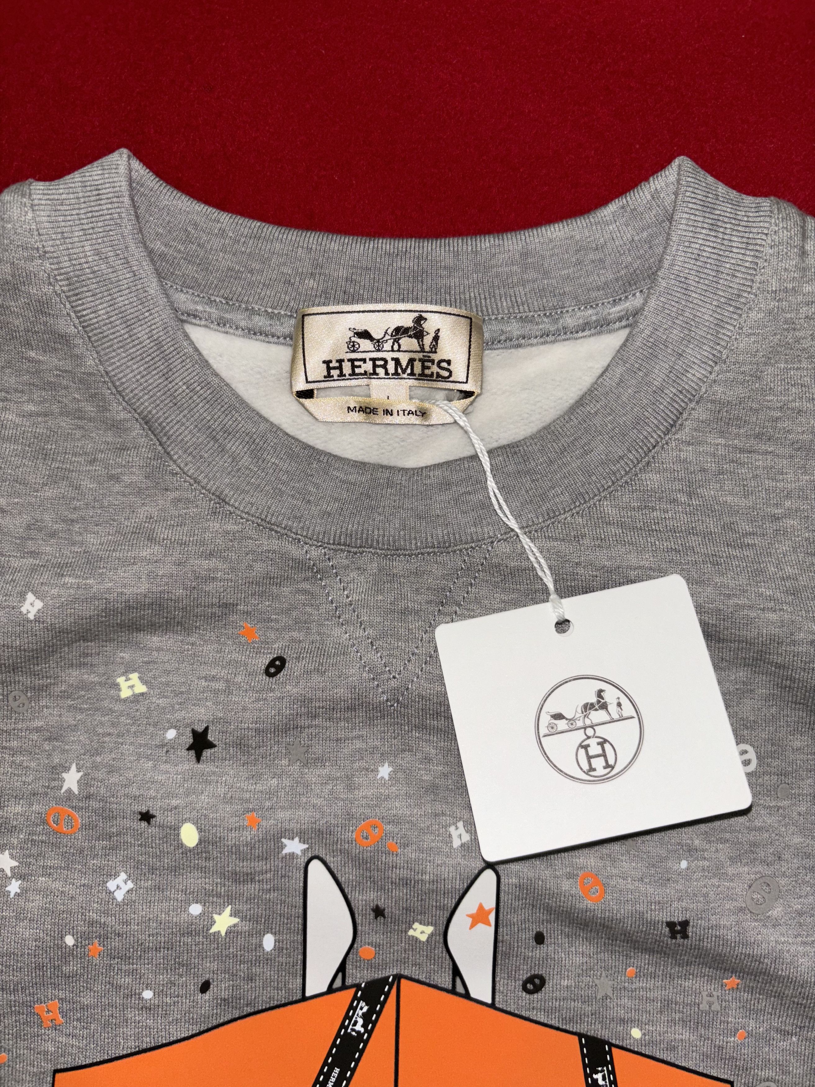 Hermes Boite Surprise Crewneck Sweatshirt Size US L / EU 52-54 / 3 - 3 Thumbnail