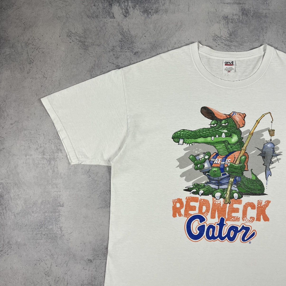 MLB Vintage MLB Redneck Gator humor y2k parody tee 90’s Size US XXL / EU 58 / 5 - 5 Thumbnail