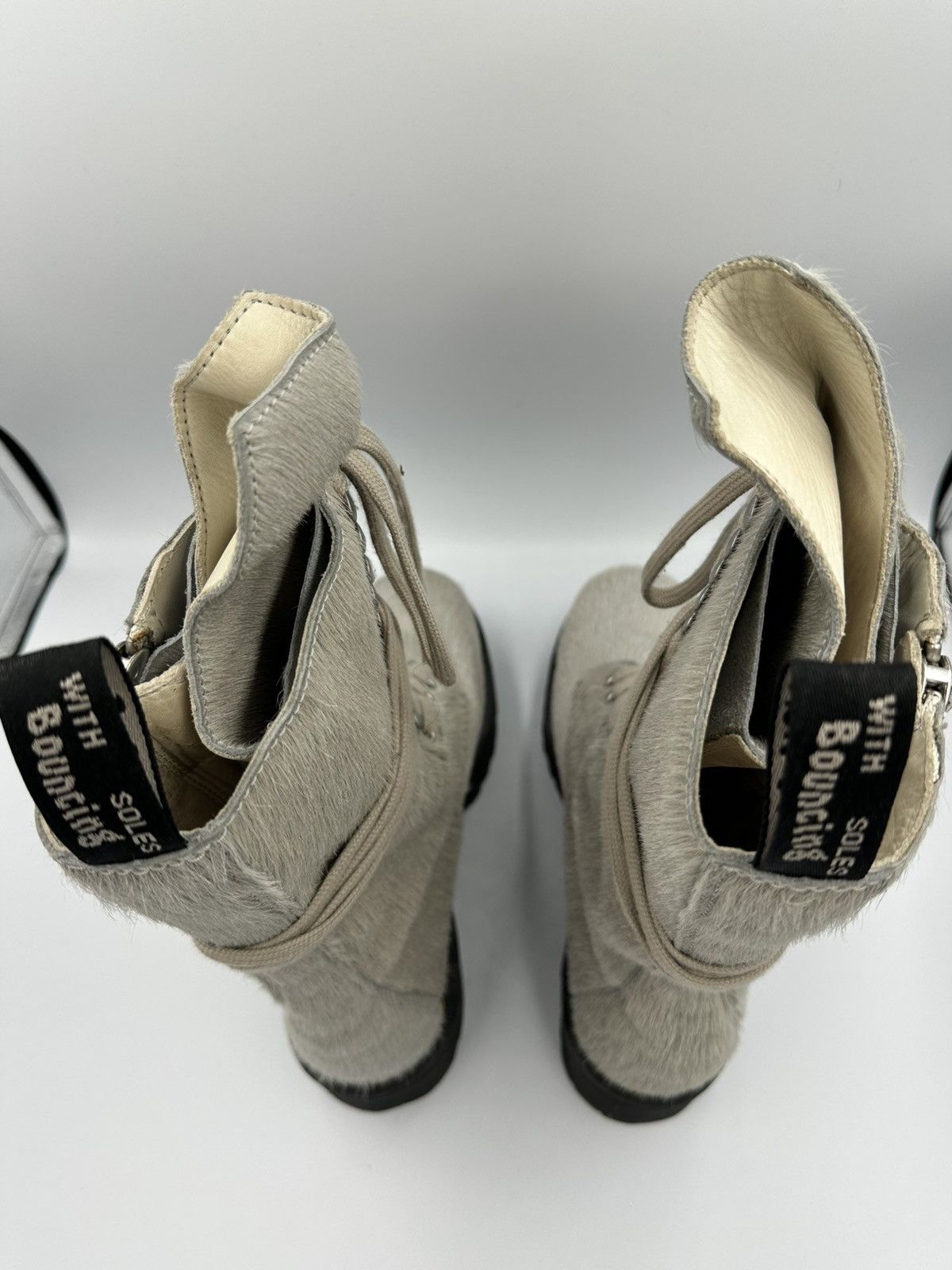 Dr. Martens × Rick Owens Rick Owens x Dr. Martens Pony Hair Boots Size US 7.5 / EU 40-41 - 13 Thumbnail