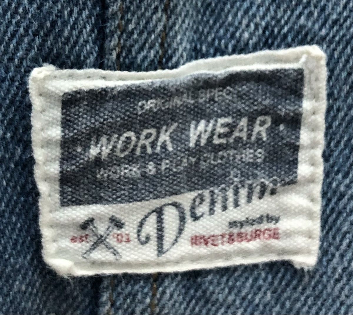 Japanese Brand Vintage Rive t& Surge Original Spec Work Wear Overalls Size US 36 / EU 52 - 8 Thumbnail