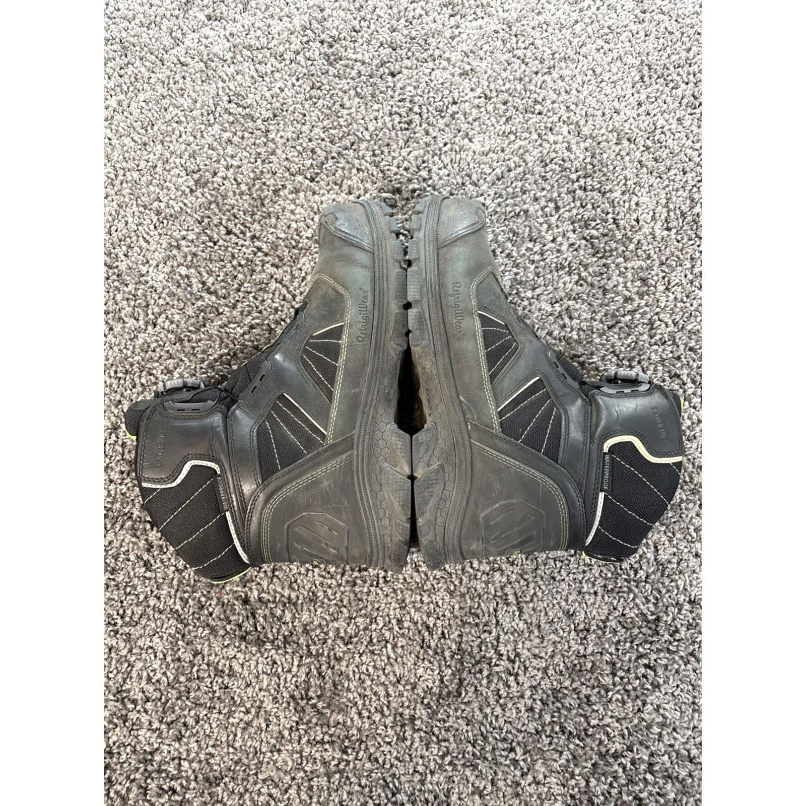 Refrigiwear VINTAGE? No. RefrigiWear Extreme Pac Boot Waterproof Anti-Slip BOA Fit Lacing! Size 14 Black Leather Rubber 14 Men Work & Safety Boots Size US 14 / EU 47 - 7 Thumbnail
