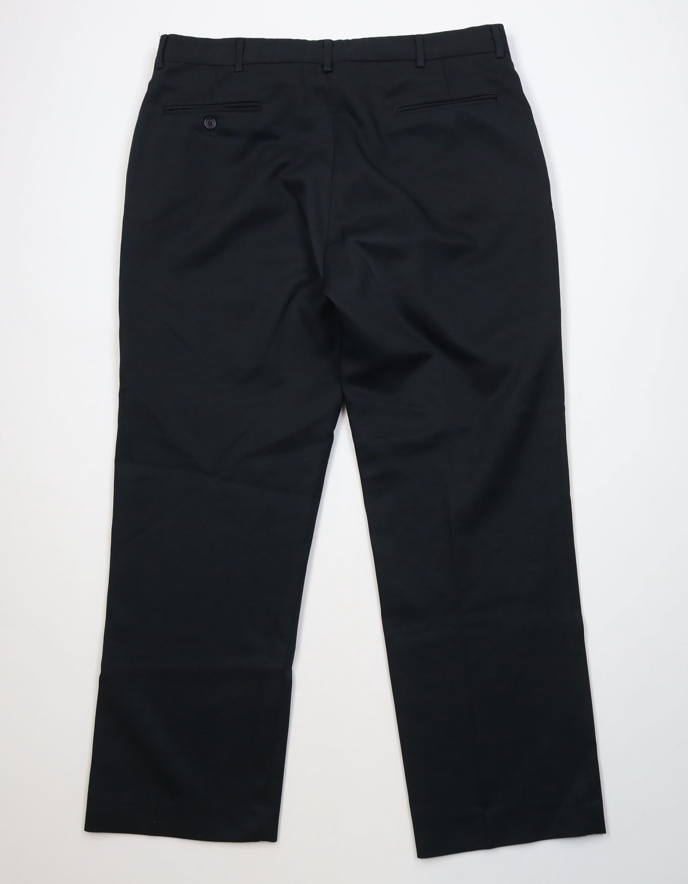 Vintage Vintage 70s Streetwear Flared Wide Leg Chino Pants Black Size US 38 / EU 54 - 10 Thumbnail